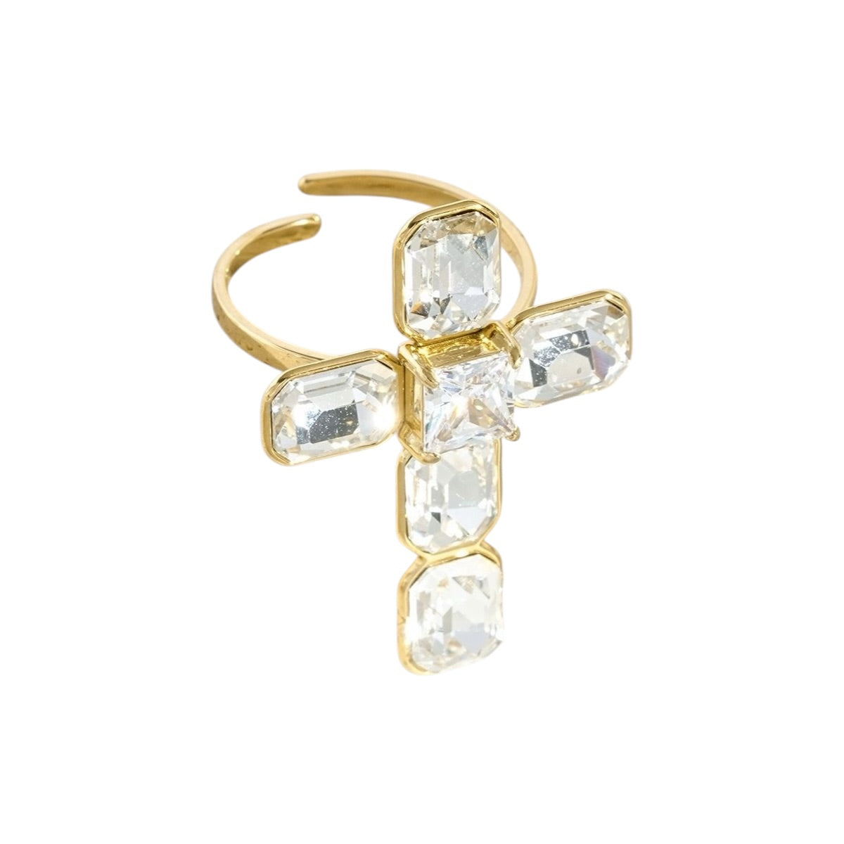 Statement kruis ring