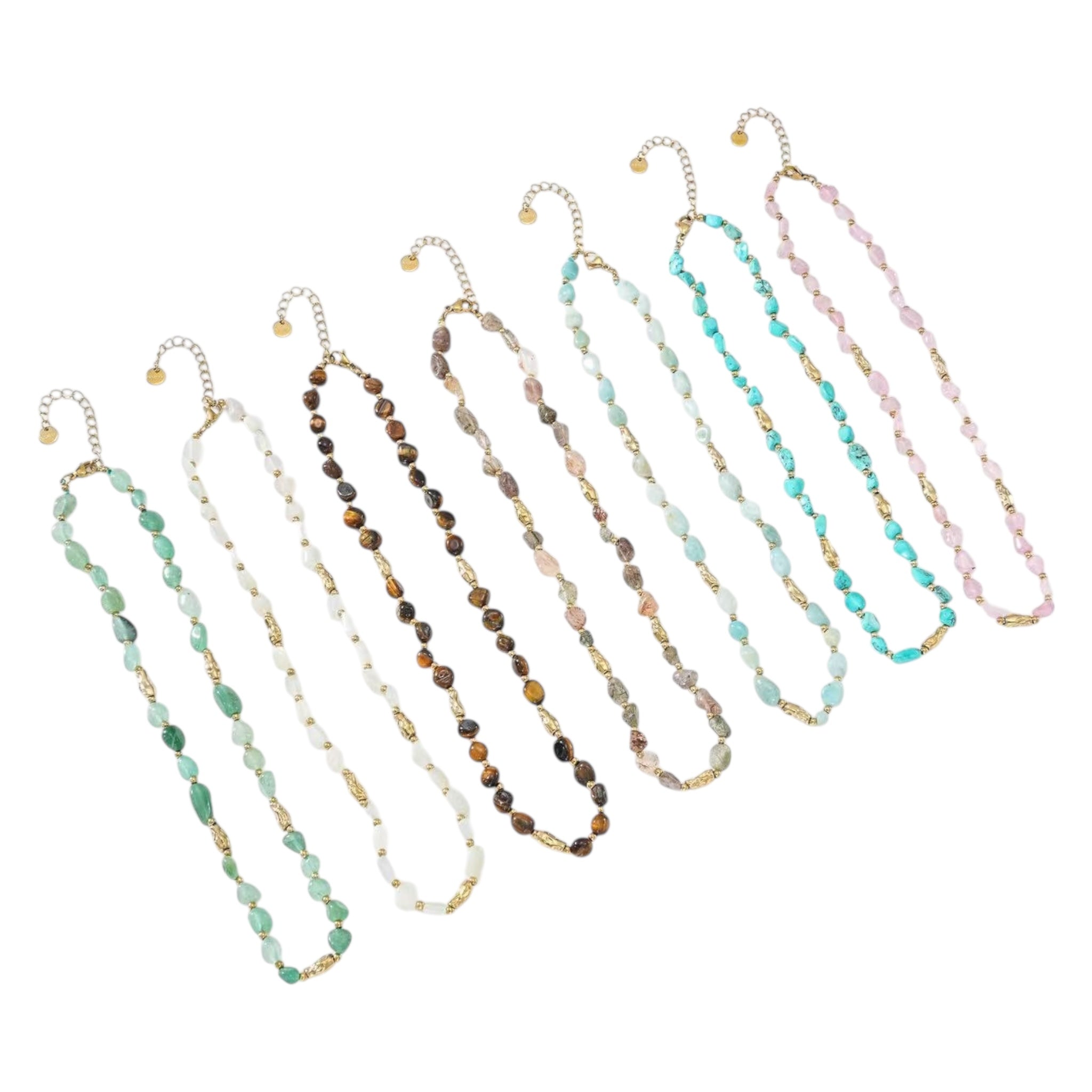 Spring stone ketting