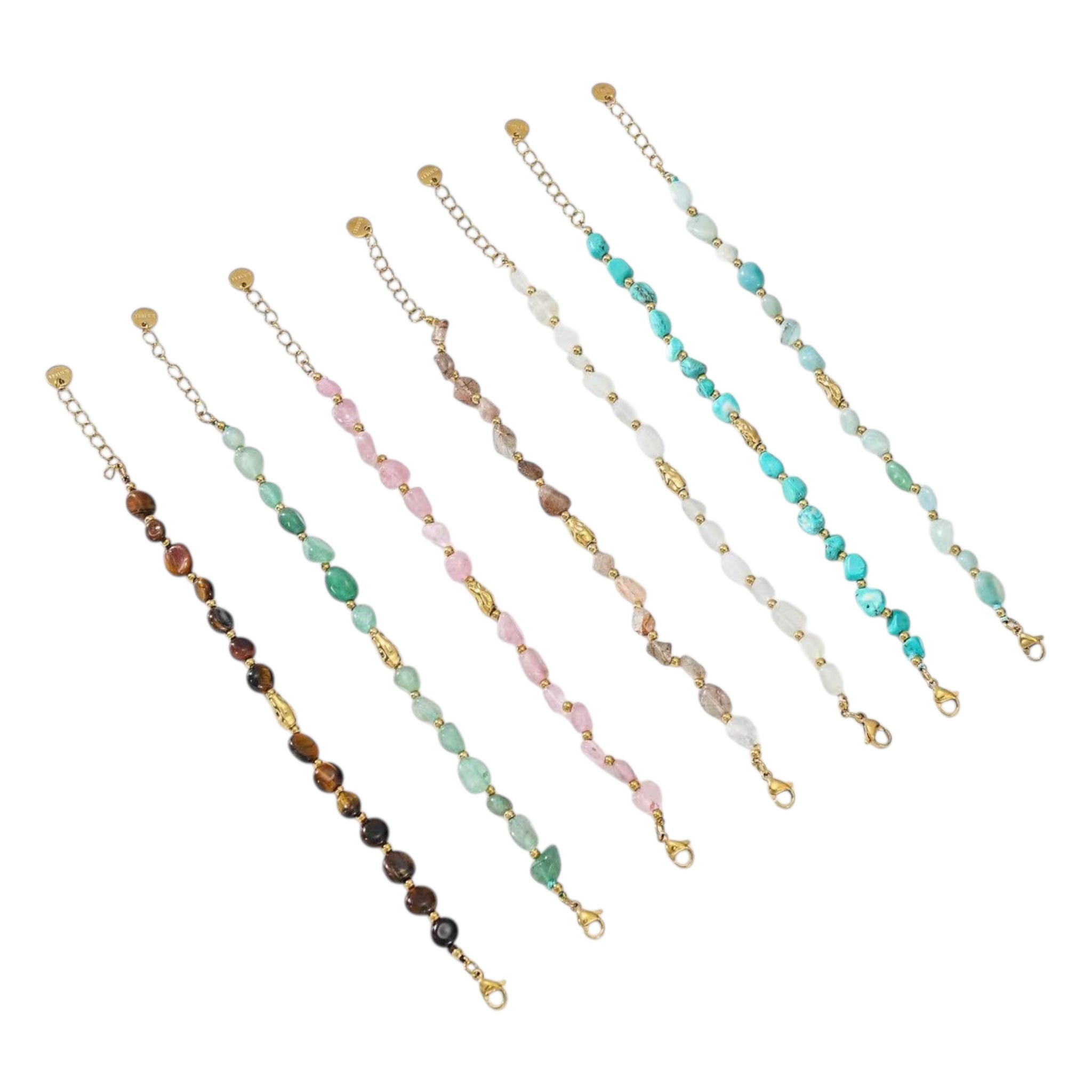 Spring stone armband