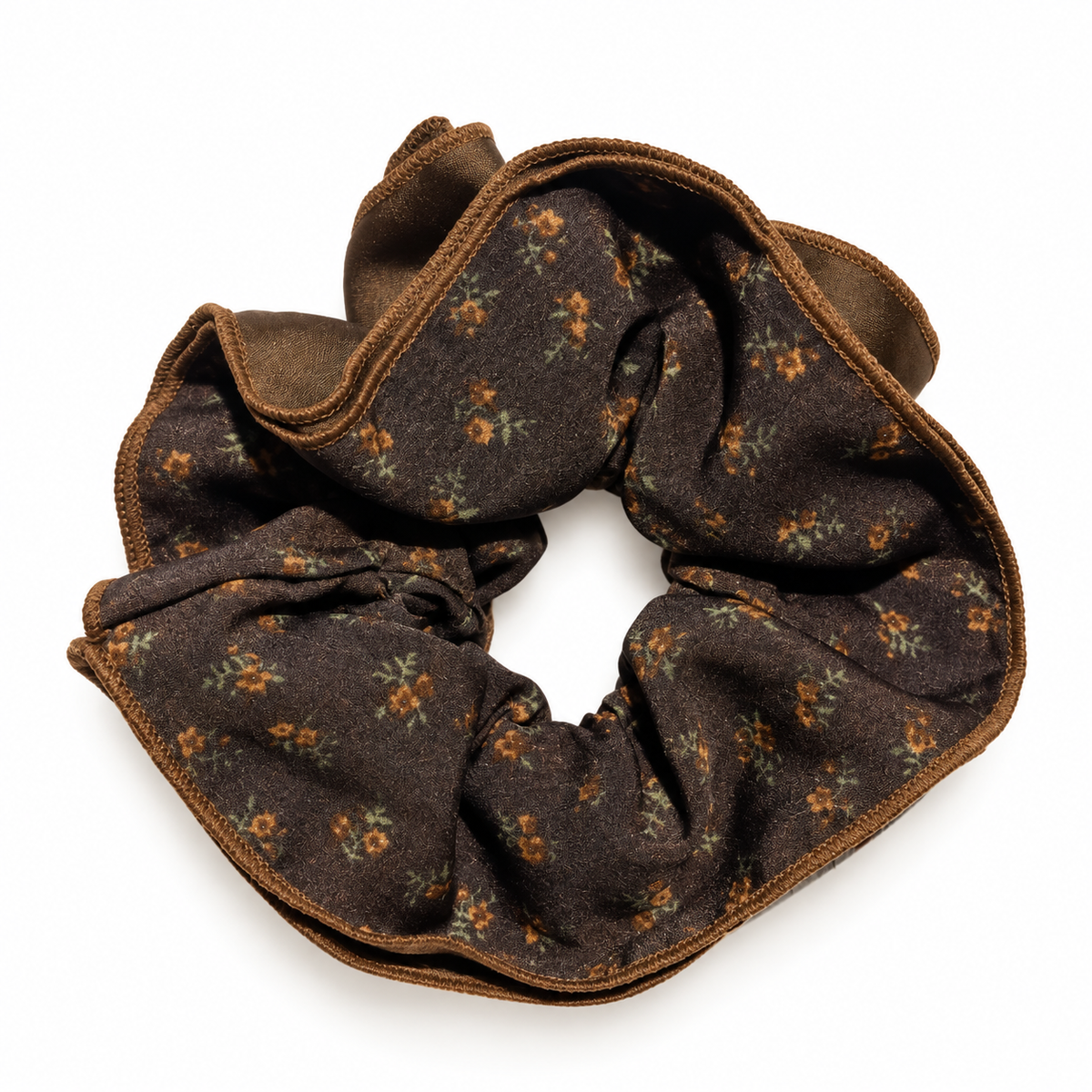Flower scrunchie
