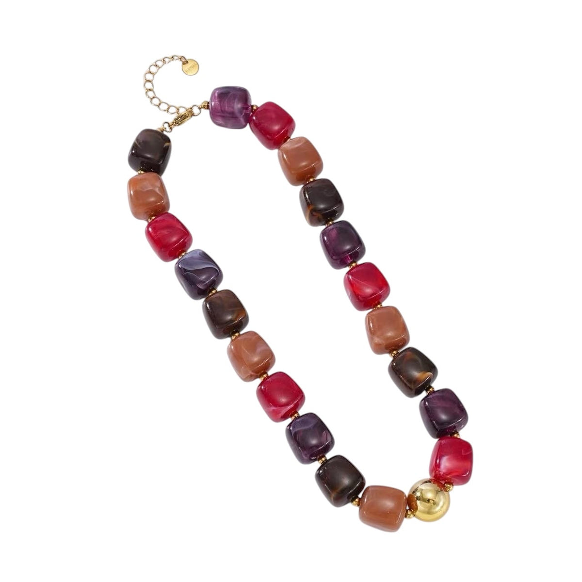 Square beads ketting