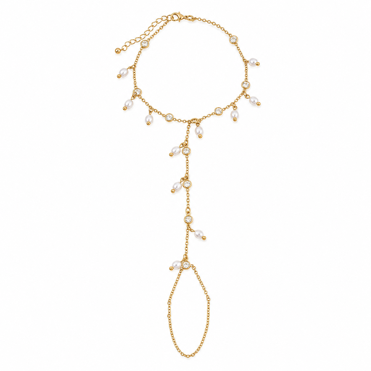 Pearly hand chain
