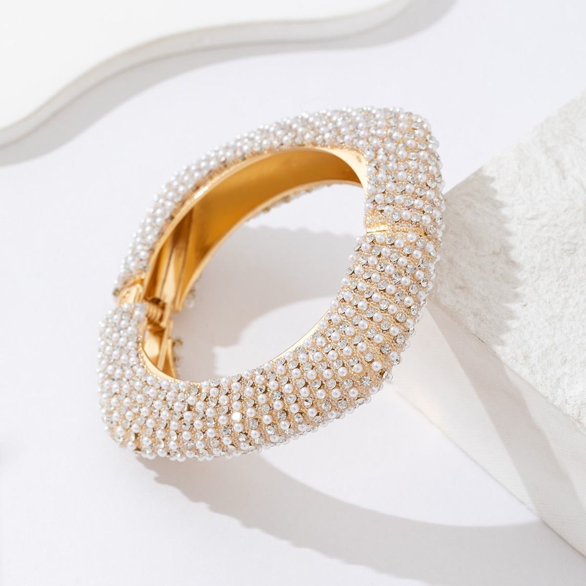 KOPER square strass bangle