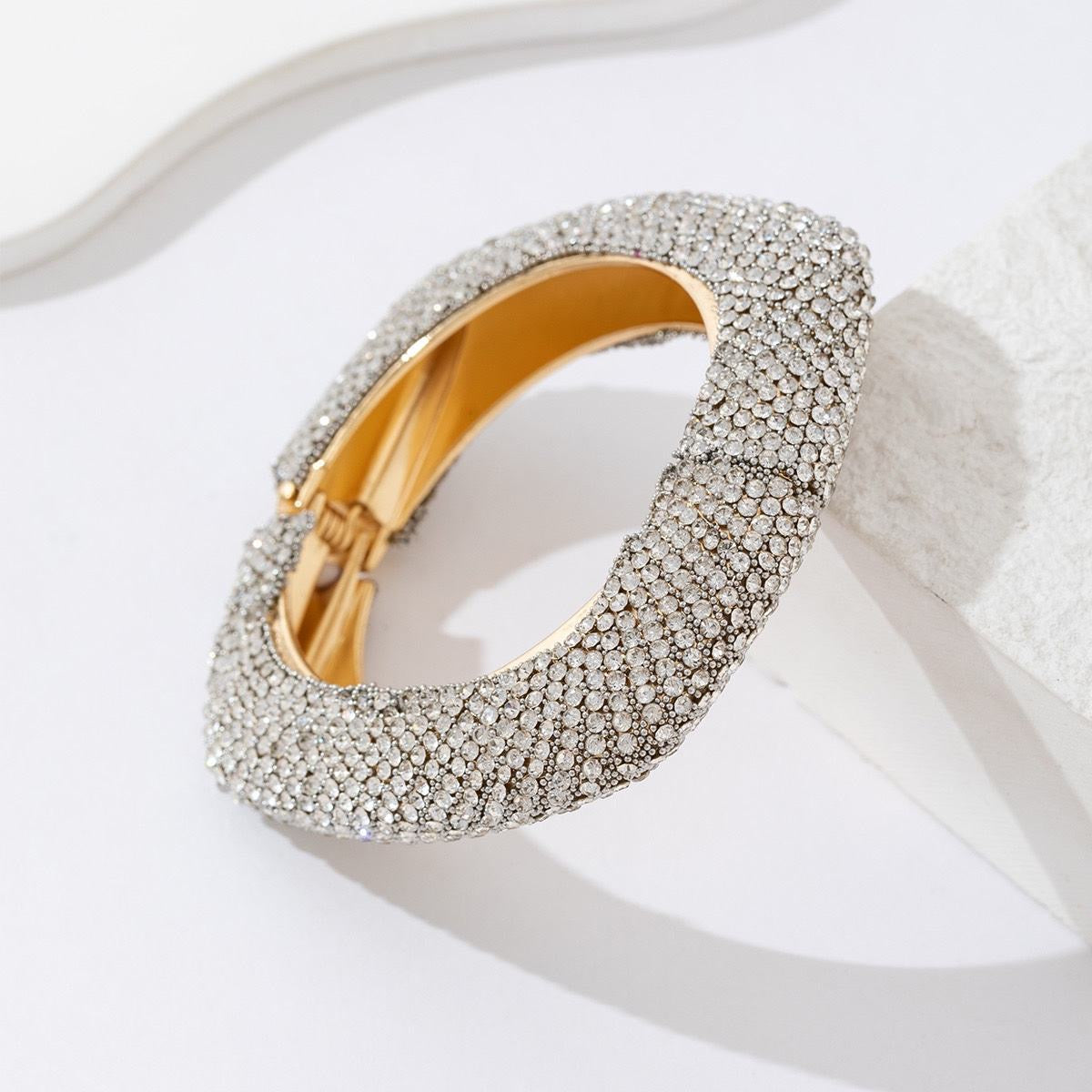 KOPER square strass bangle