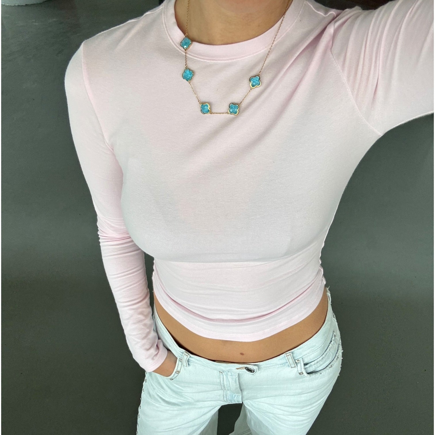 Happy clovey ketting