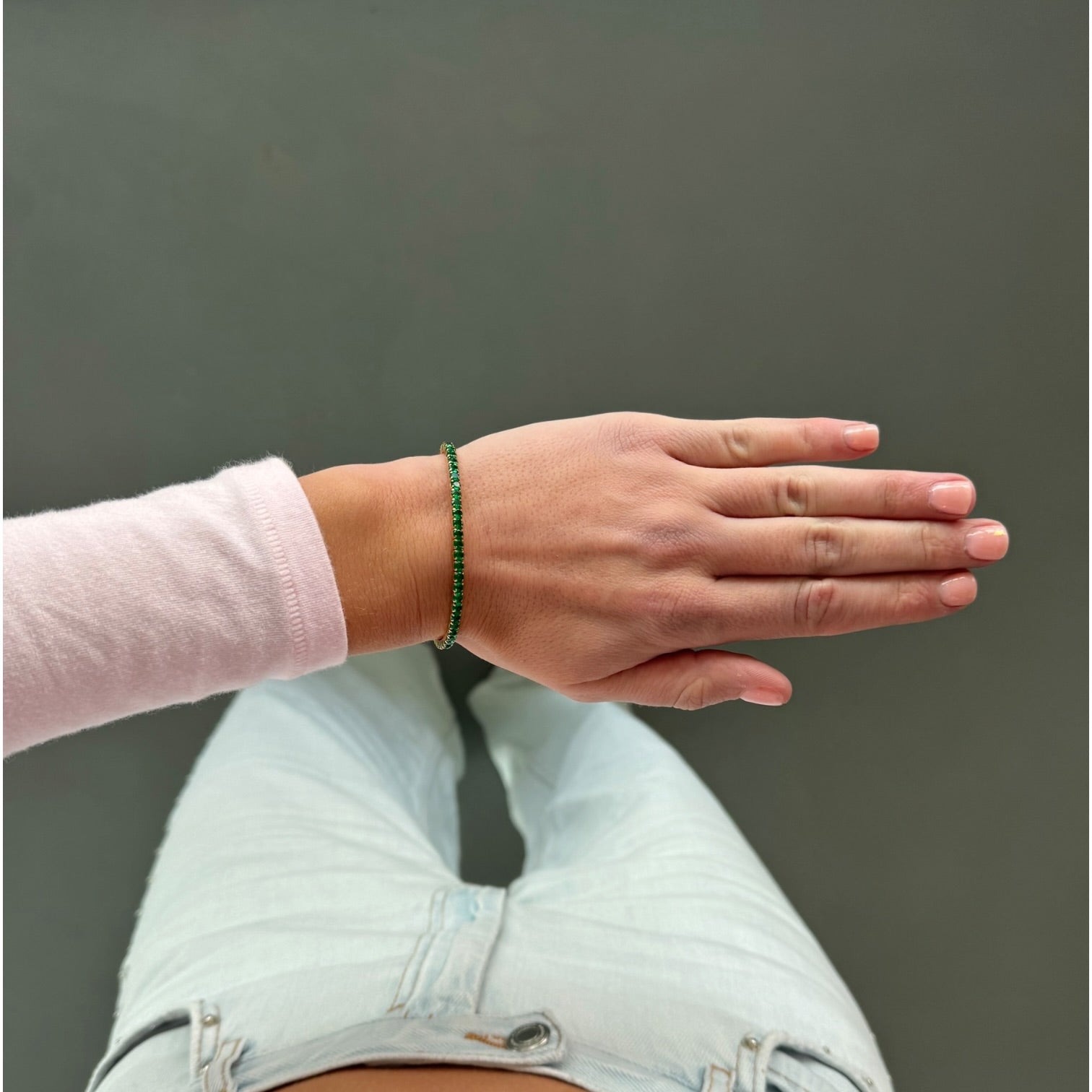 Tennis armband elastiek