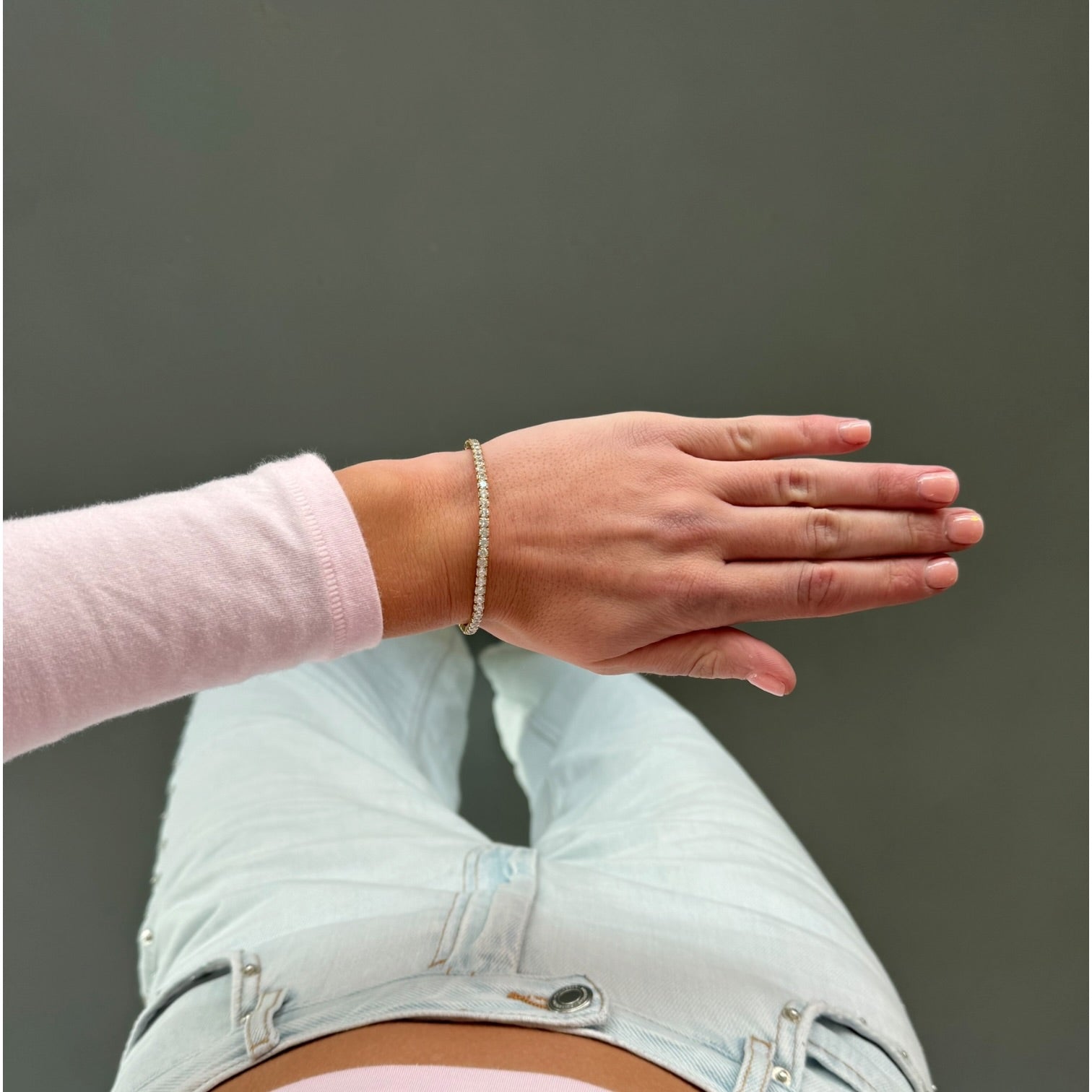 Tennis armband elastiek