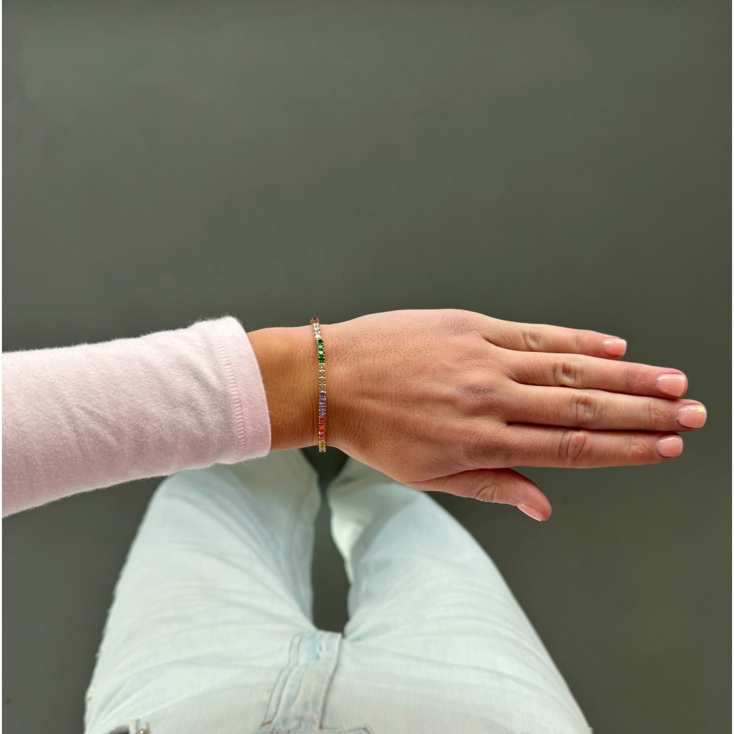 Tennis armband elastiek