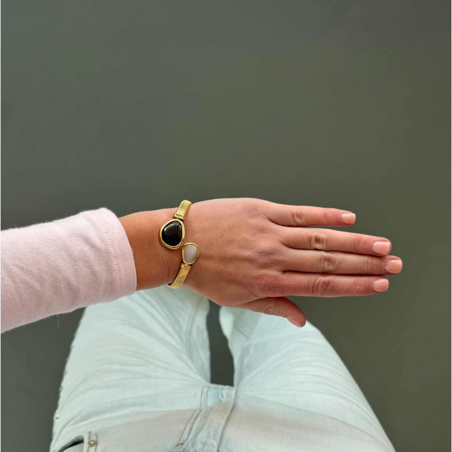 Happy snake bangle