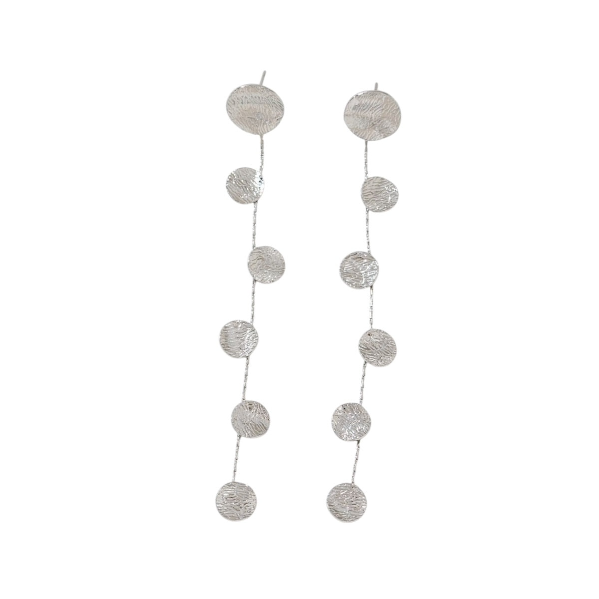 Hanging dots oorbellen