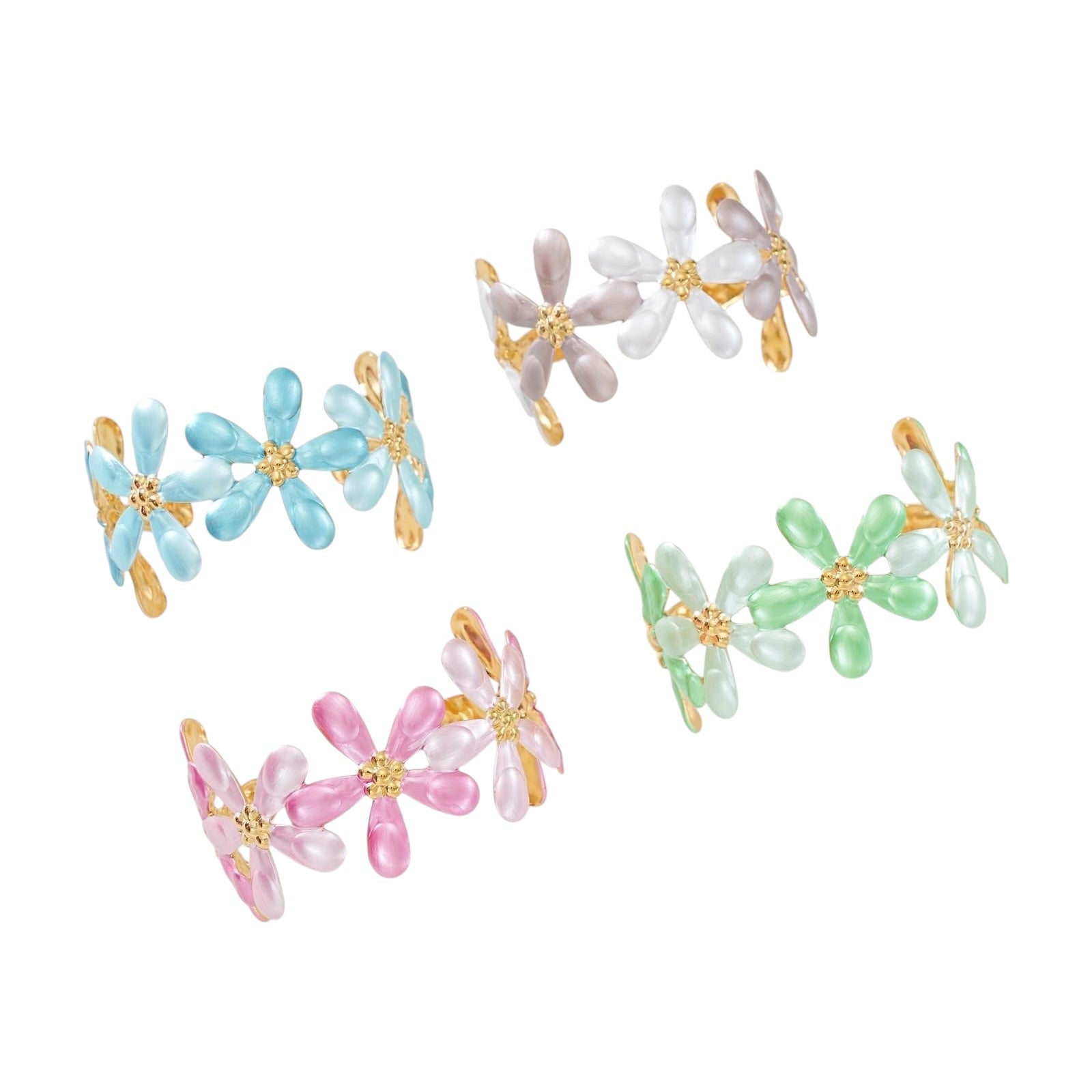 Happy flower bangle