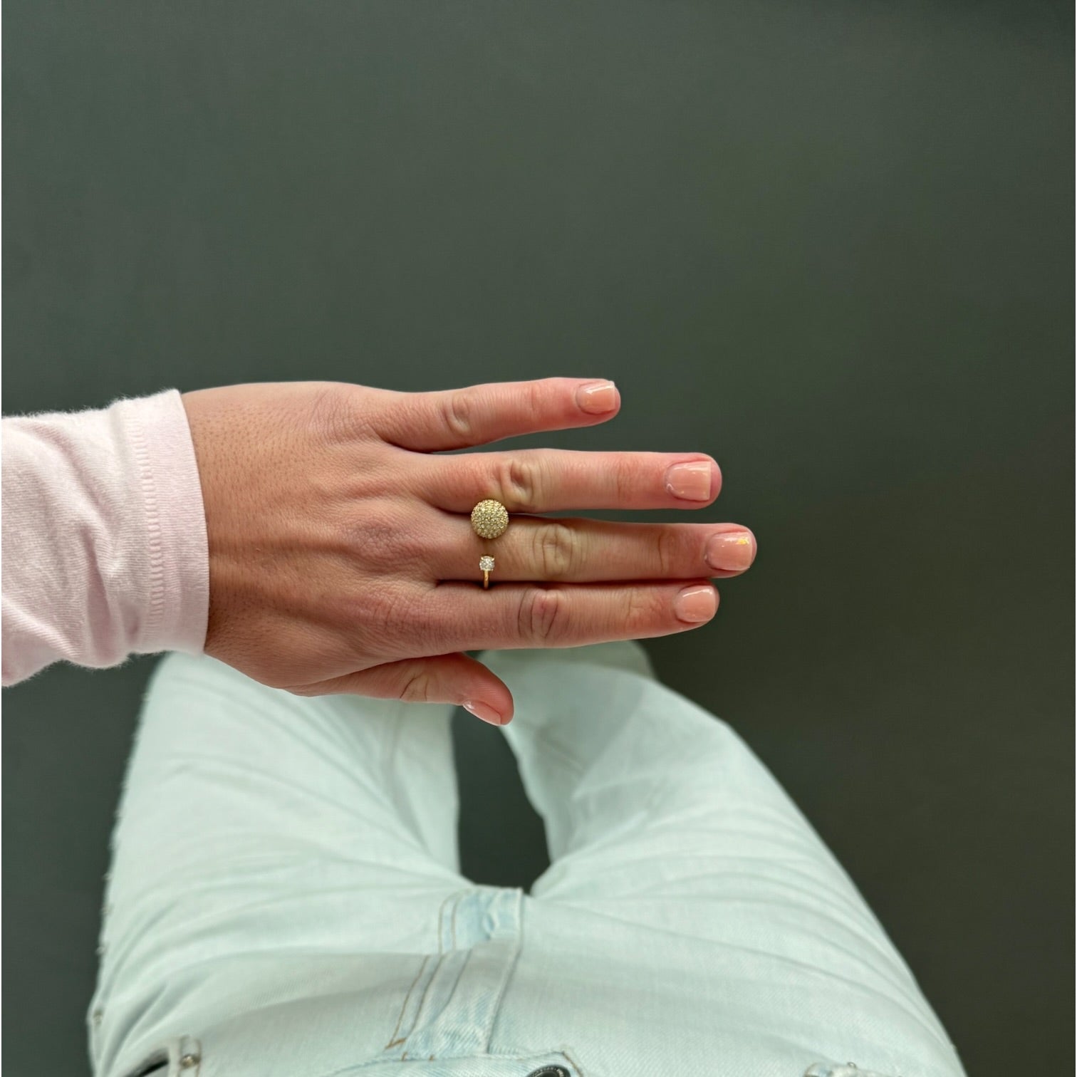 Disco dot ring