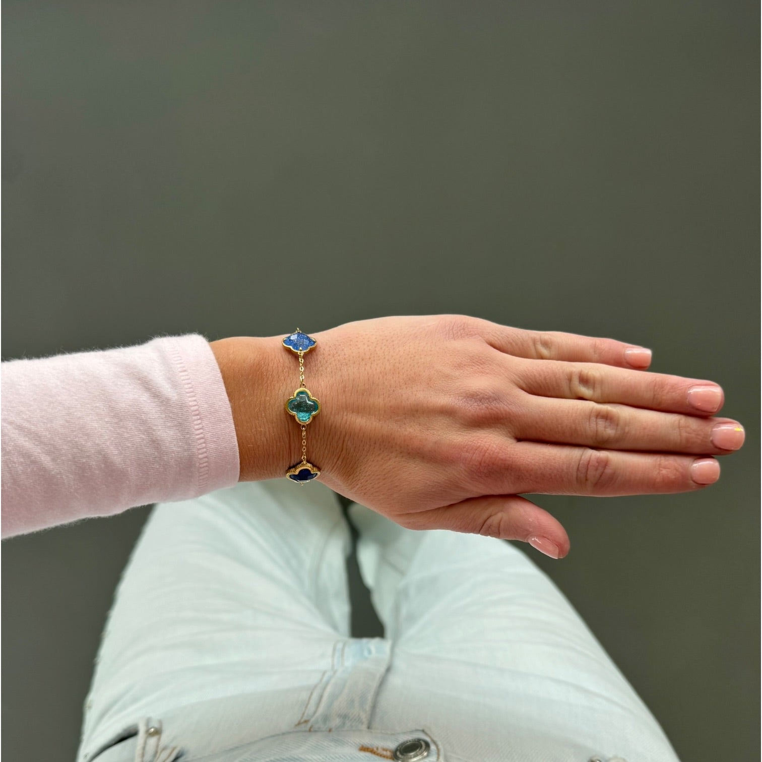 Happy clovey armband