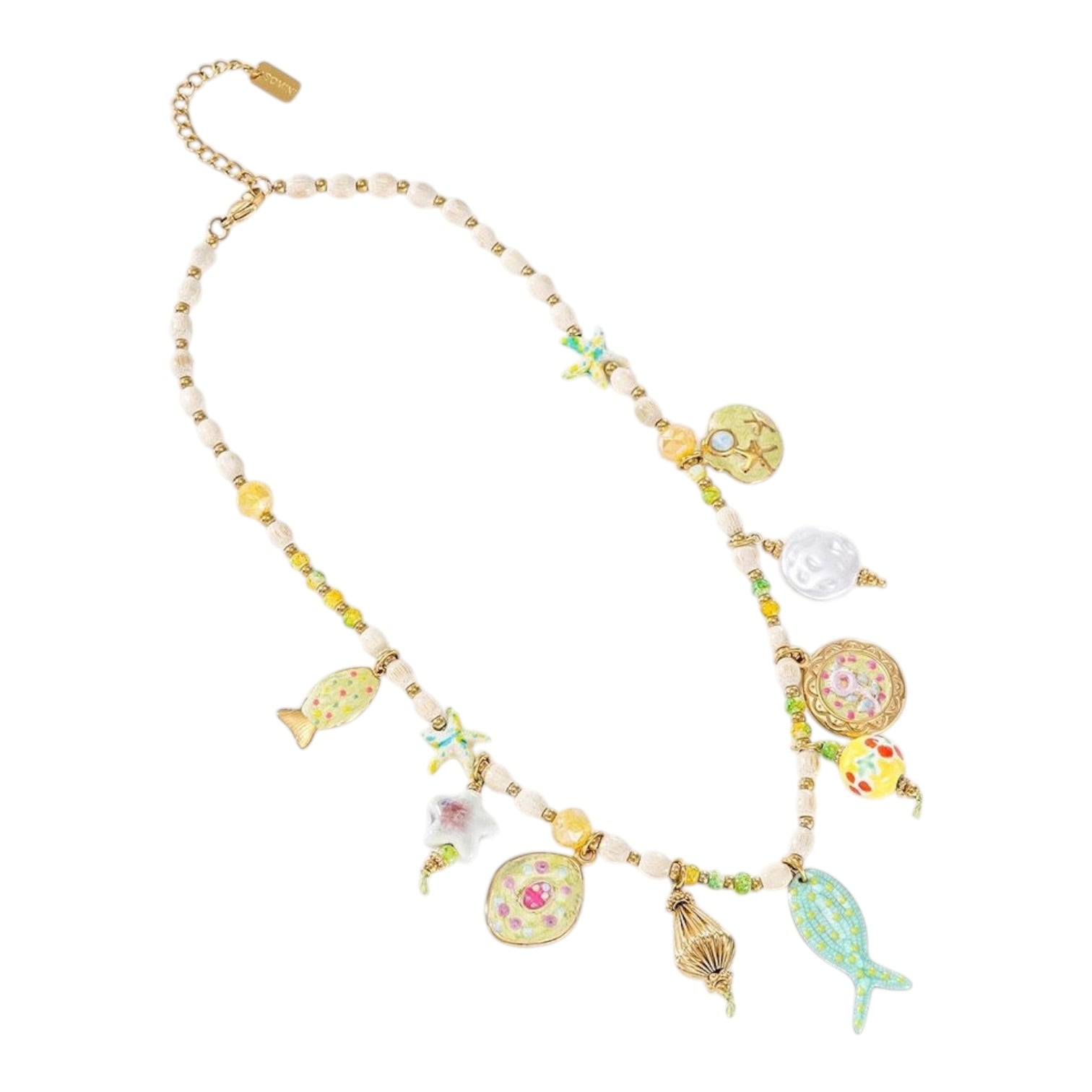 Fish ketting groen