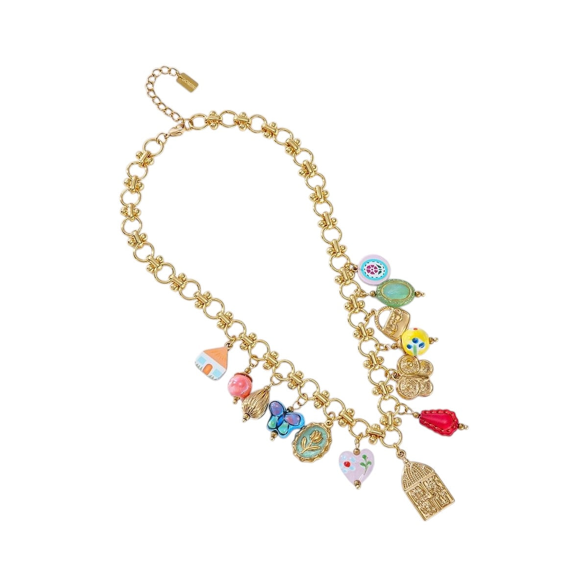 Vatican charm necklace