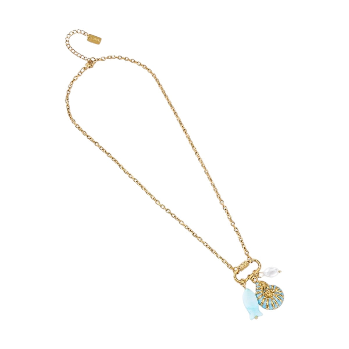 Shell charm ketting