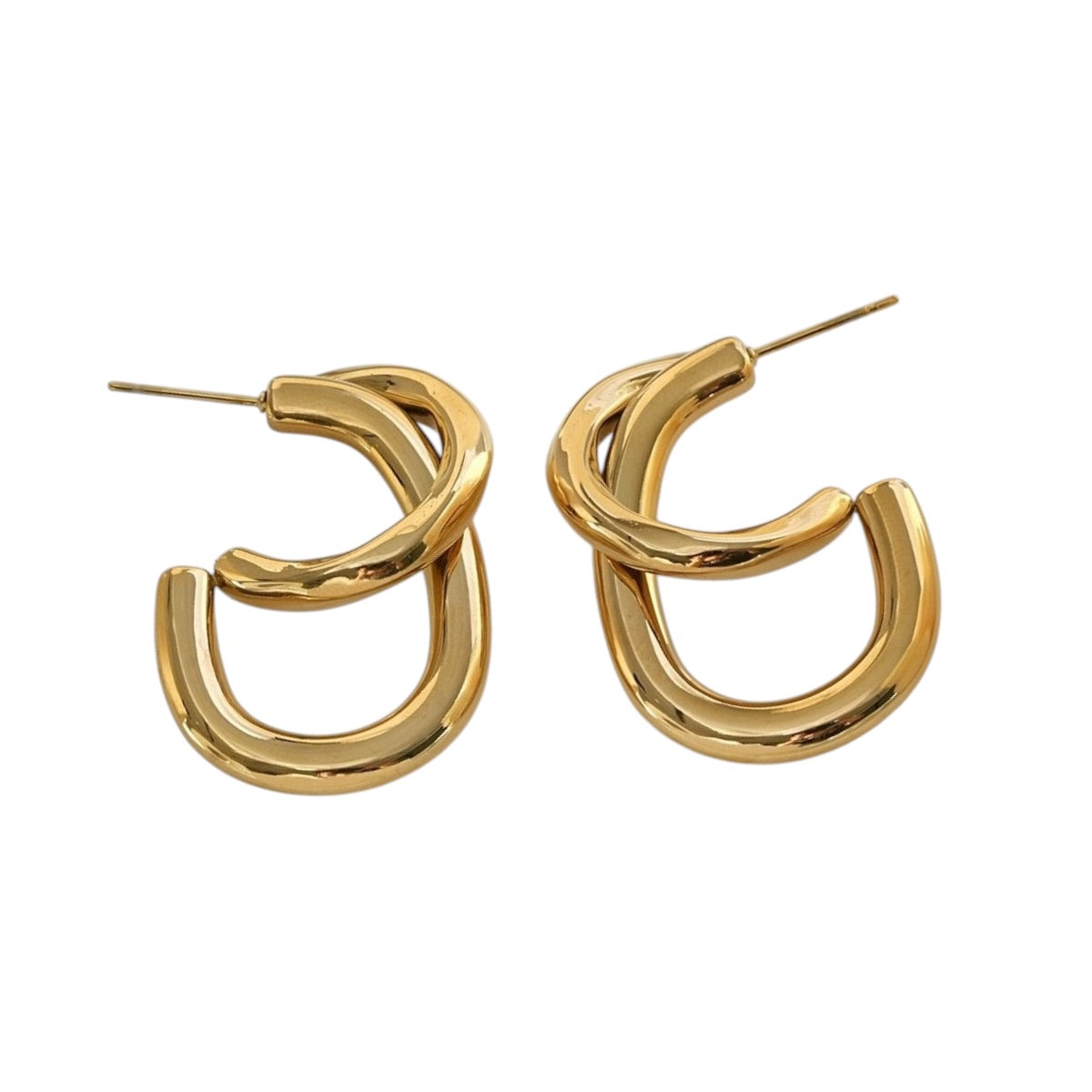 Hook hoop earrings