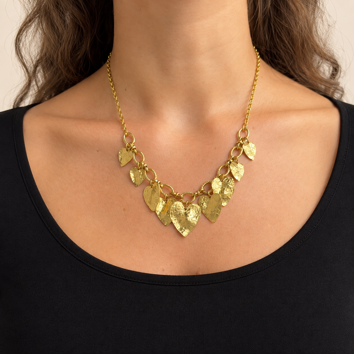 Hartje bedel ketting