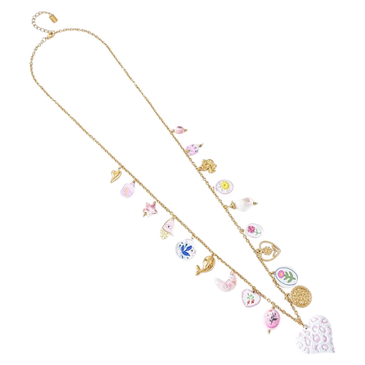 Leopard love lange bedel ketting