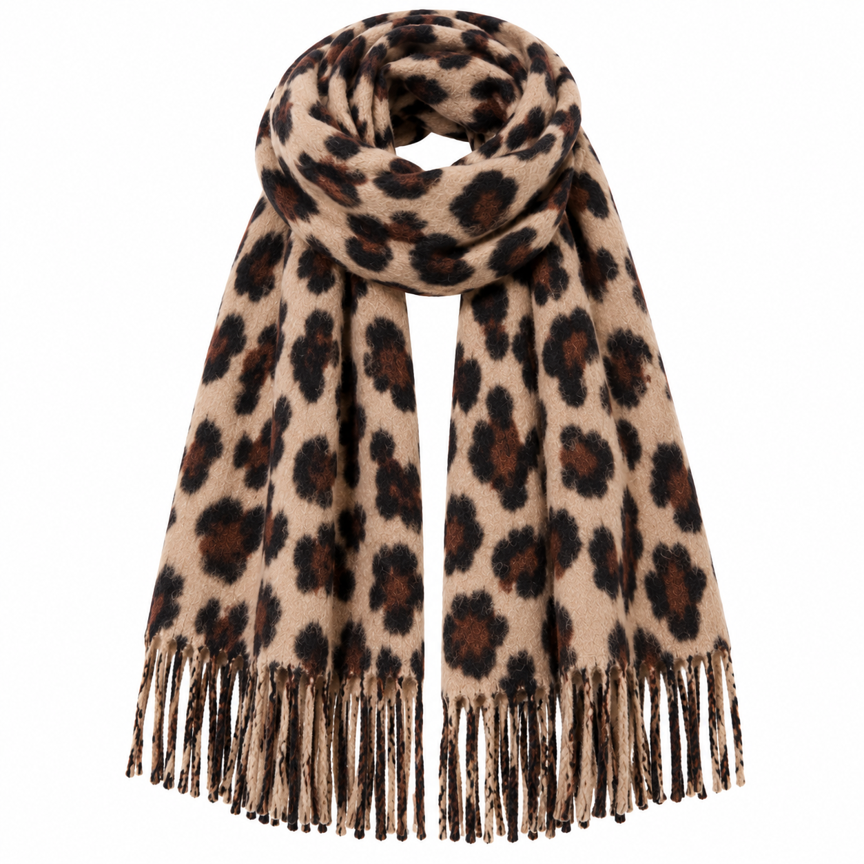 Panter print sjaal