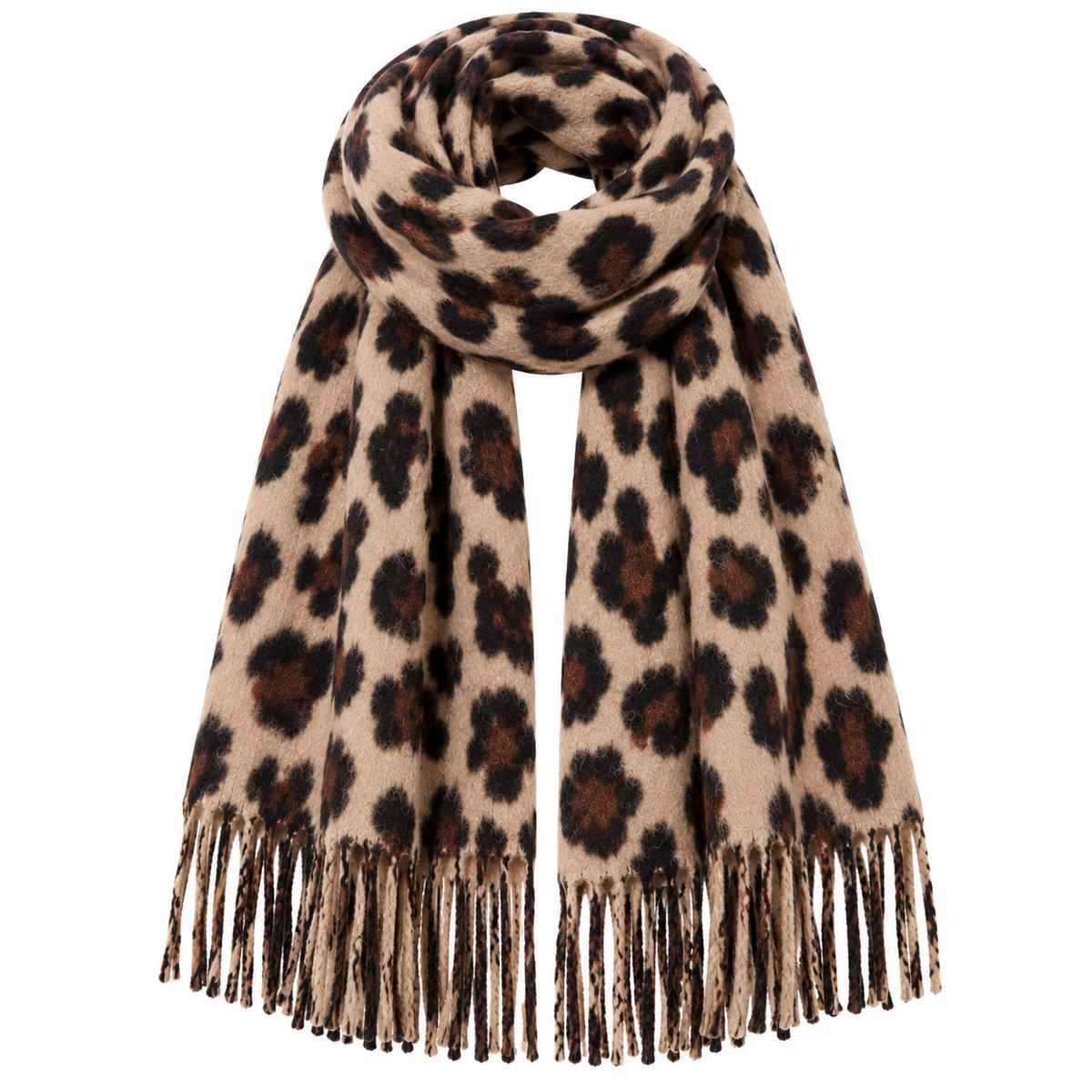 Panter print sjaal