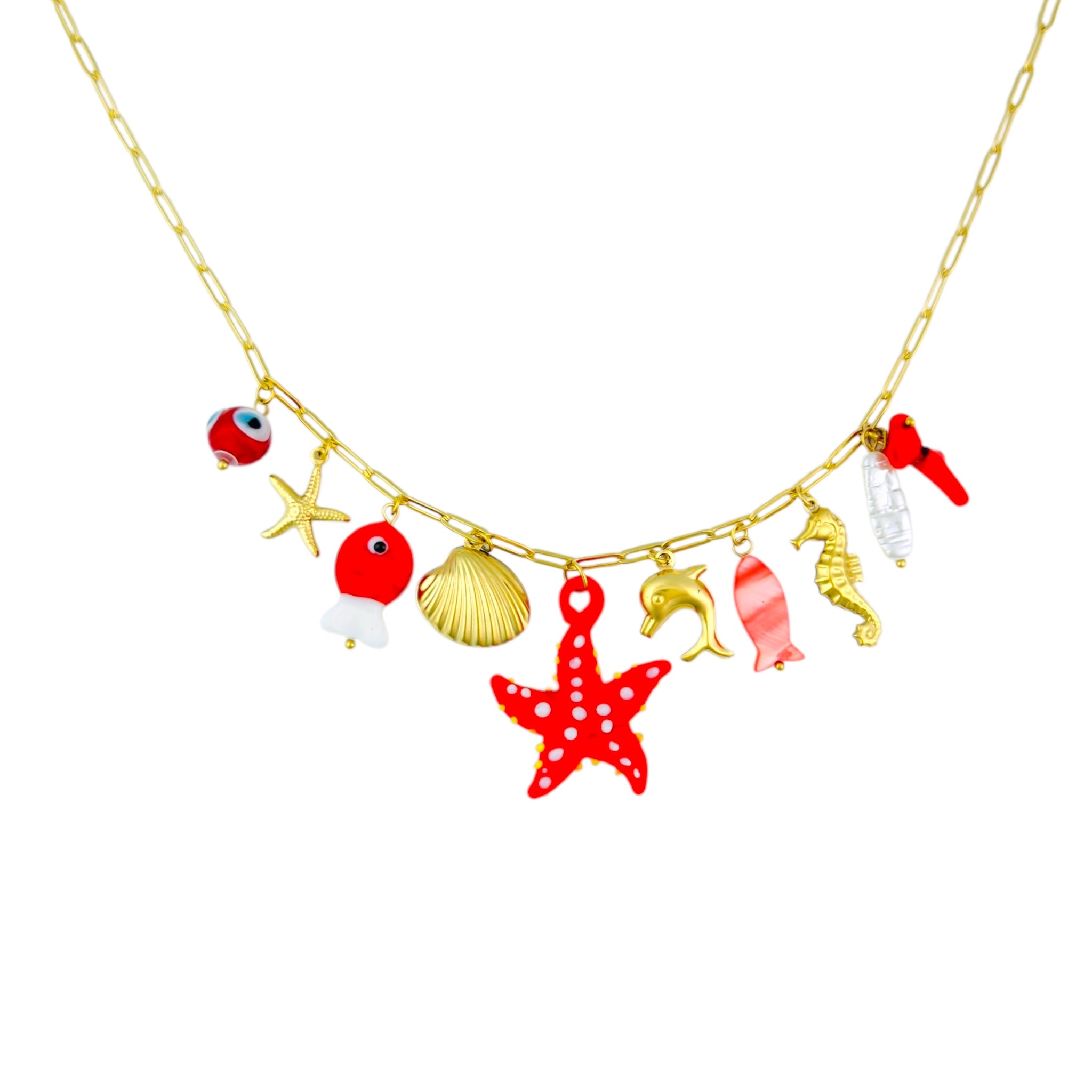 Red Sea life bedel ketting