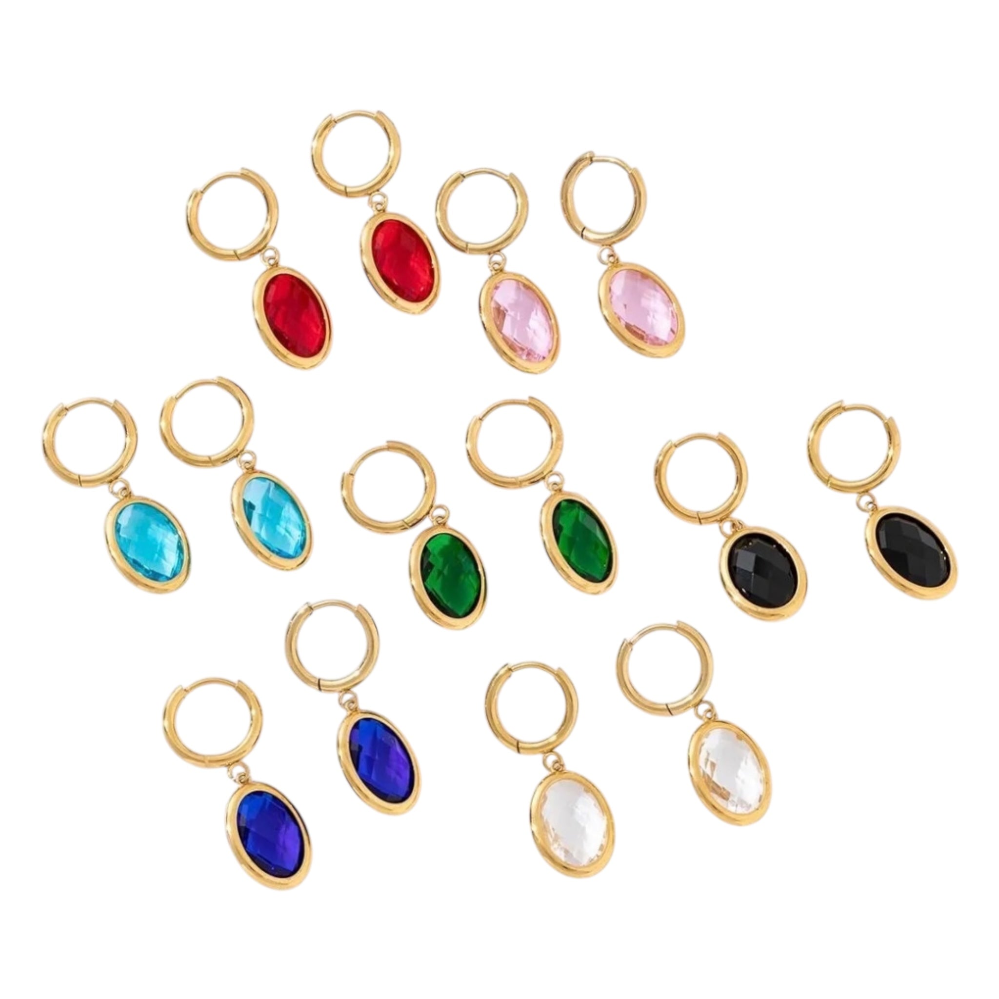 Rosefield drop earrings
