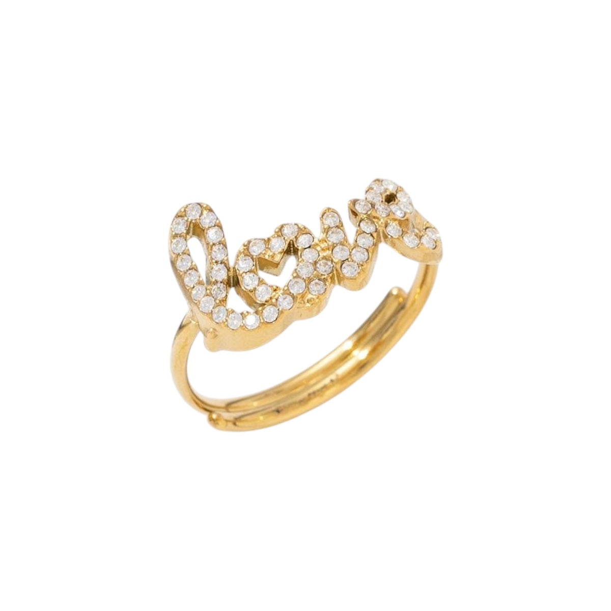 Strassy love ring