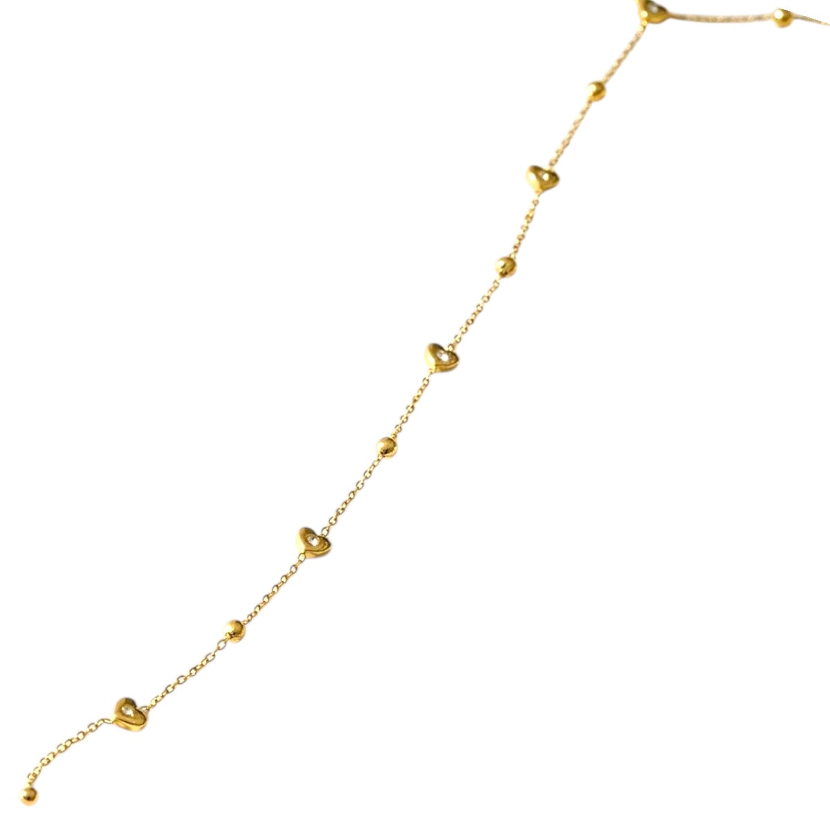 Mini heart Y ketting