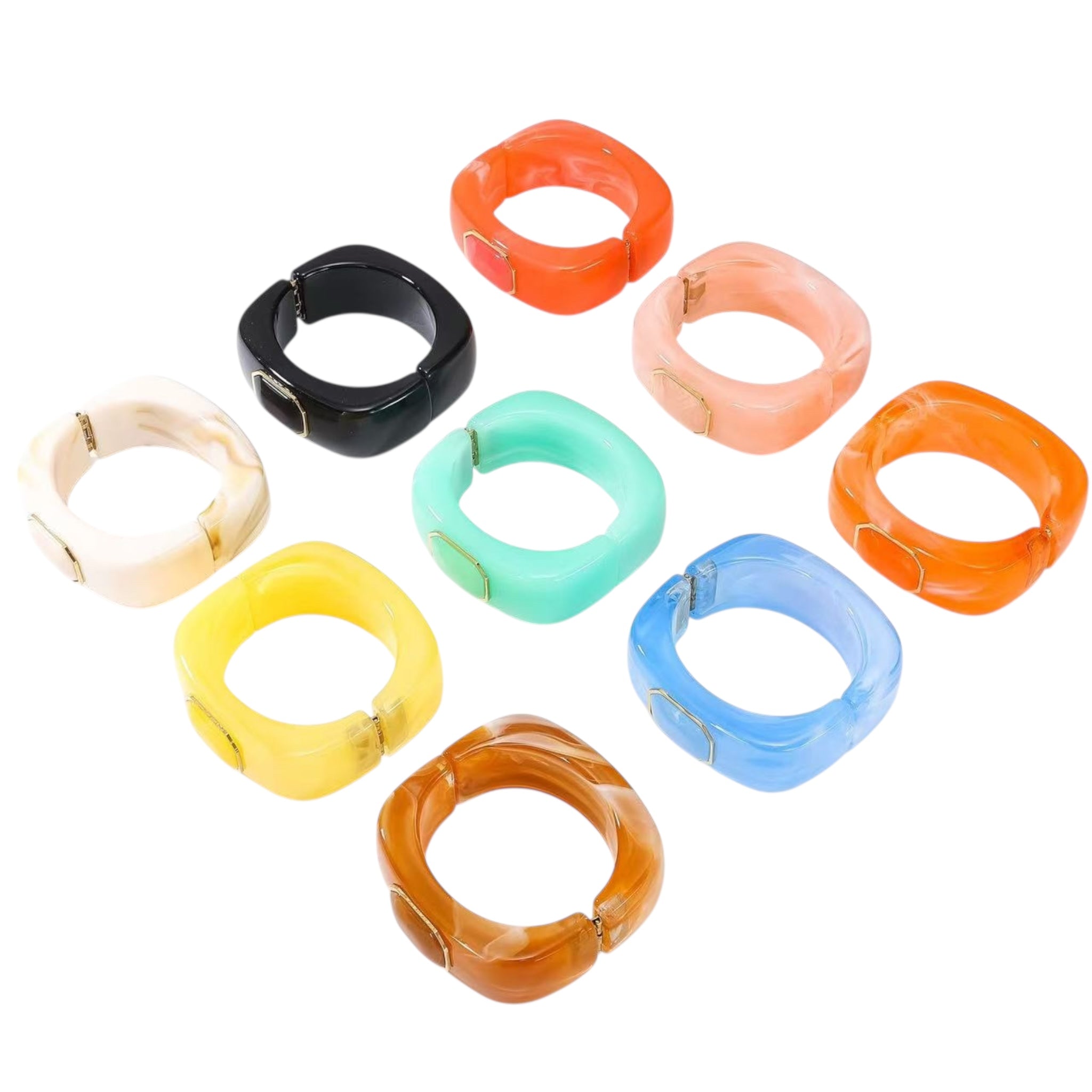 Acryl open bangle