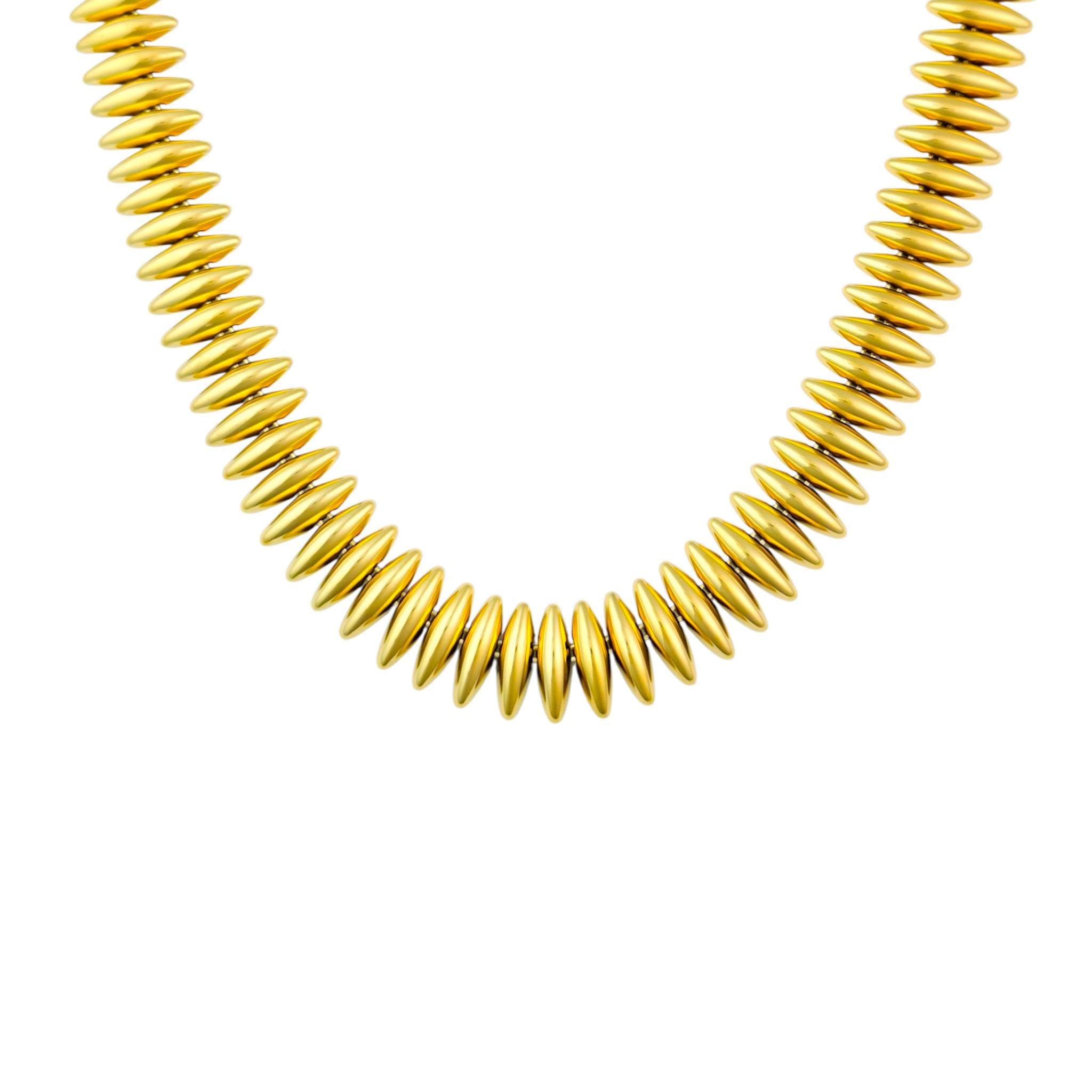 Statement spikey ketting