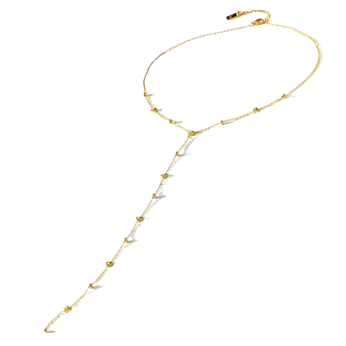 Mini heart Y ketting