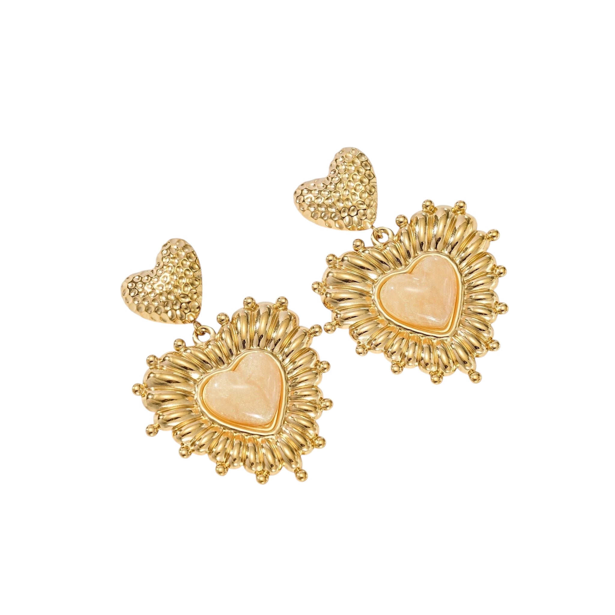 Spark lover statement earrings