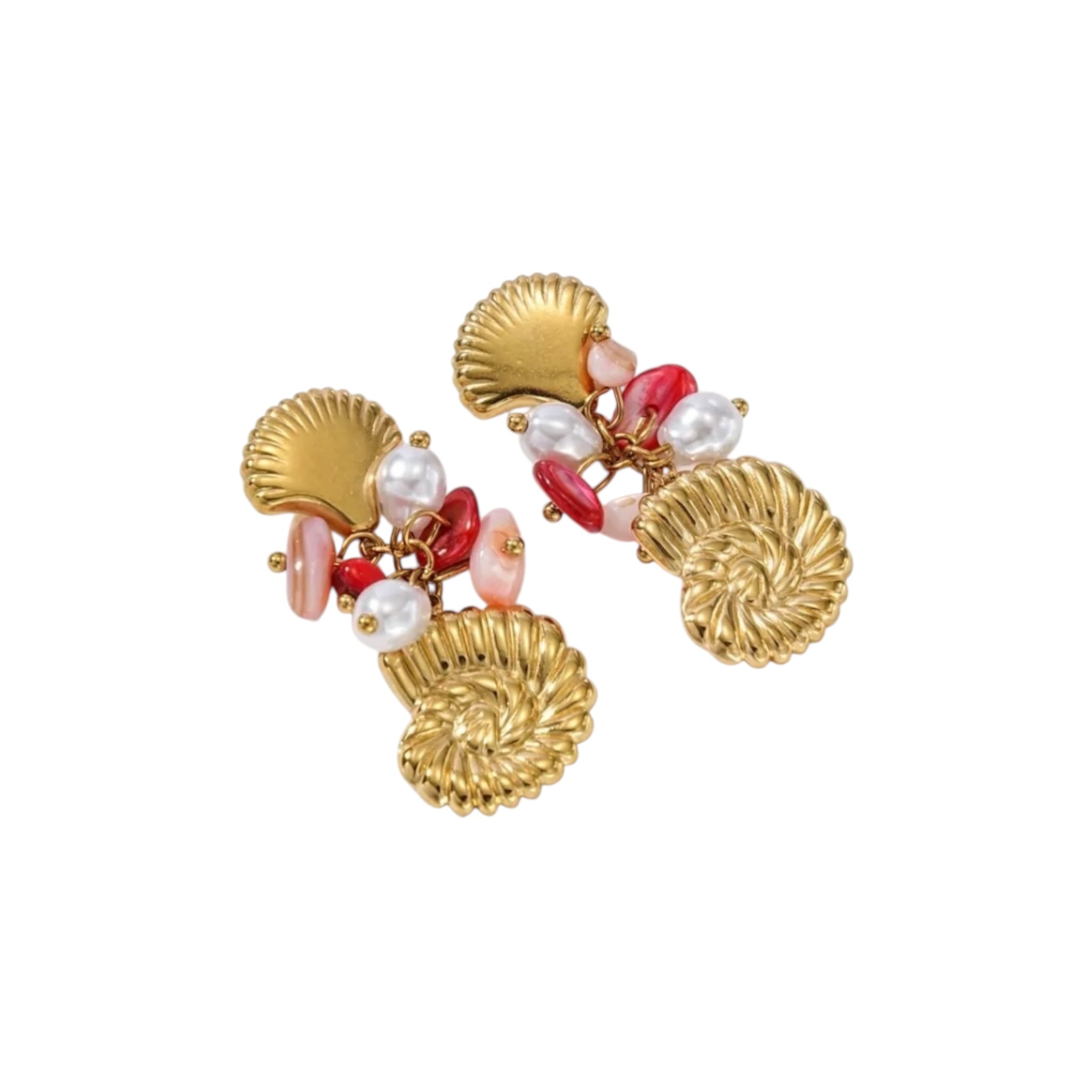 Sealife statement earrings