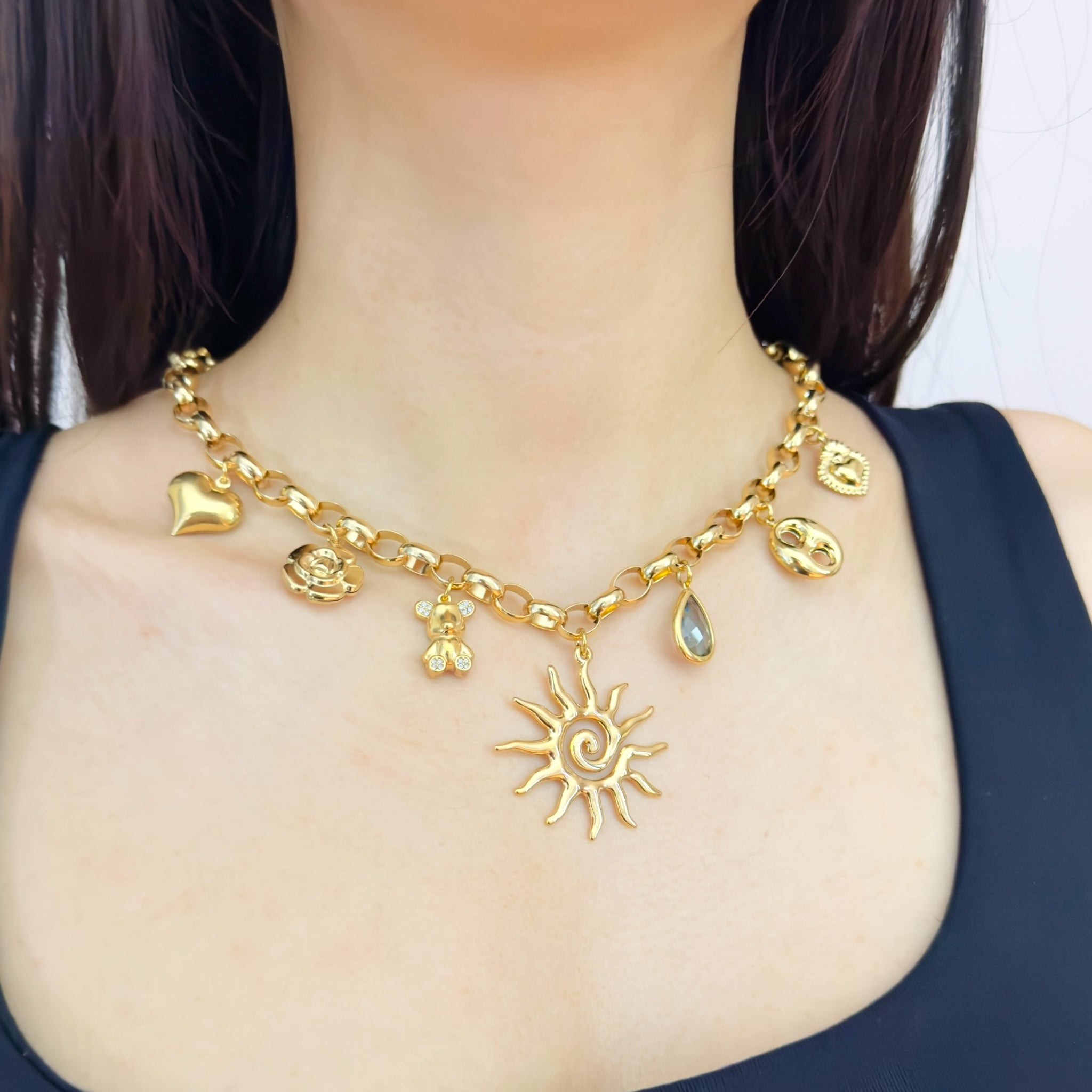 Spiral bedel ketting