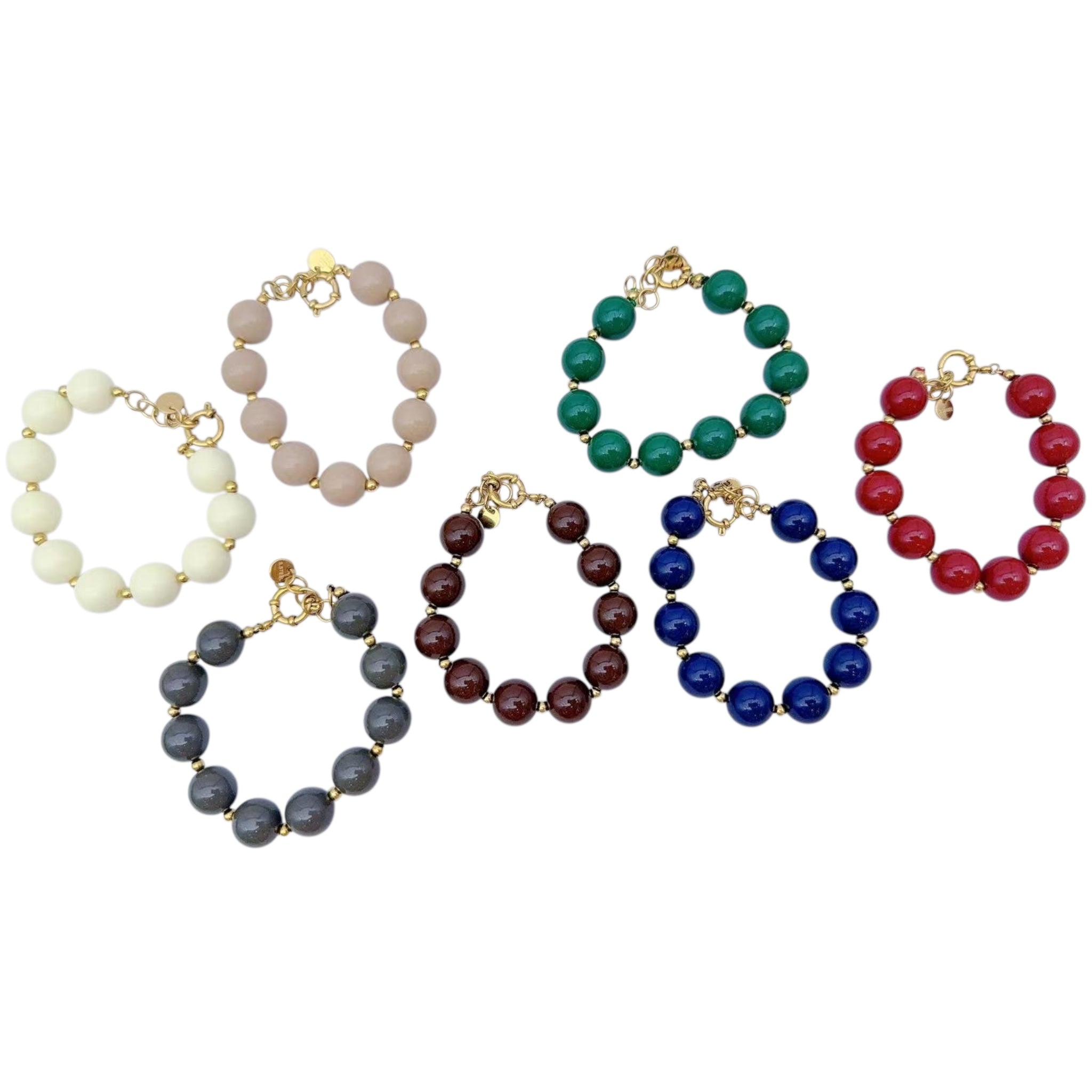 Fall beads armband