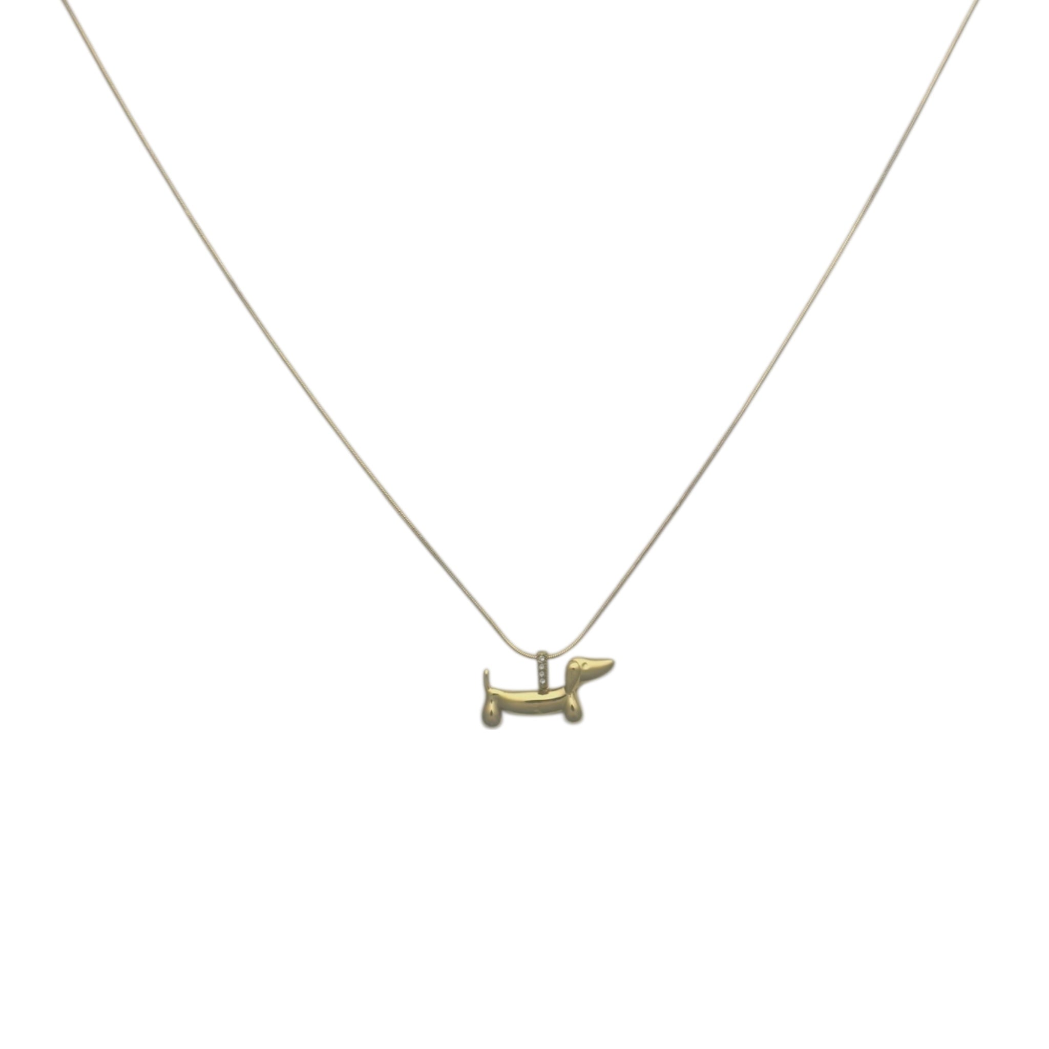 Teckel snake ketting