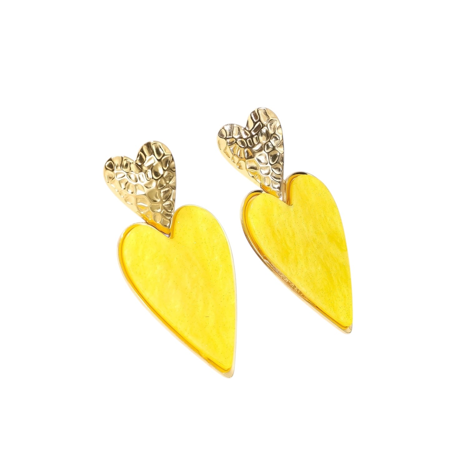 Happy Heart statement earrings