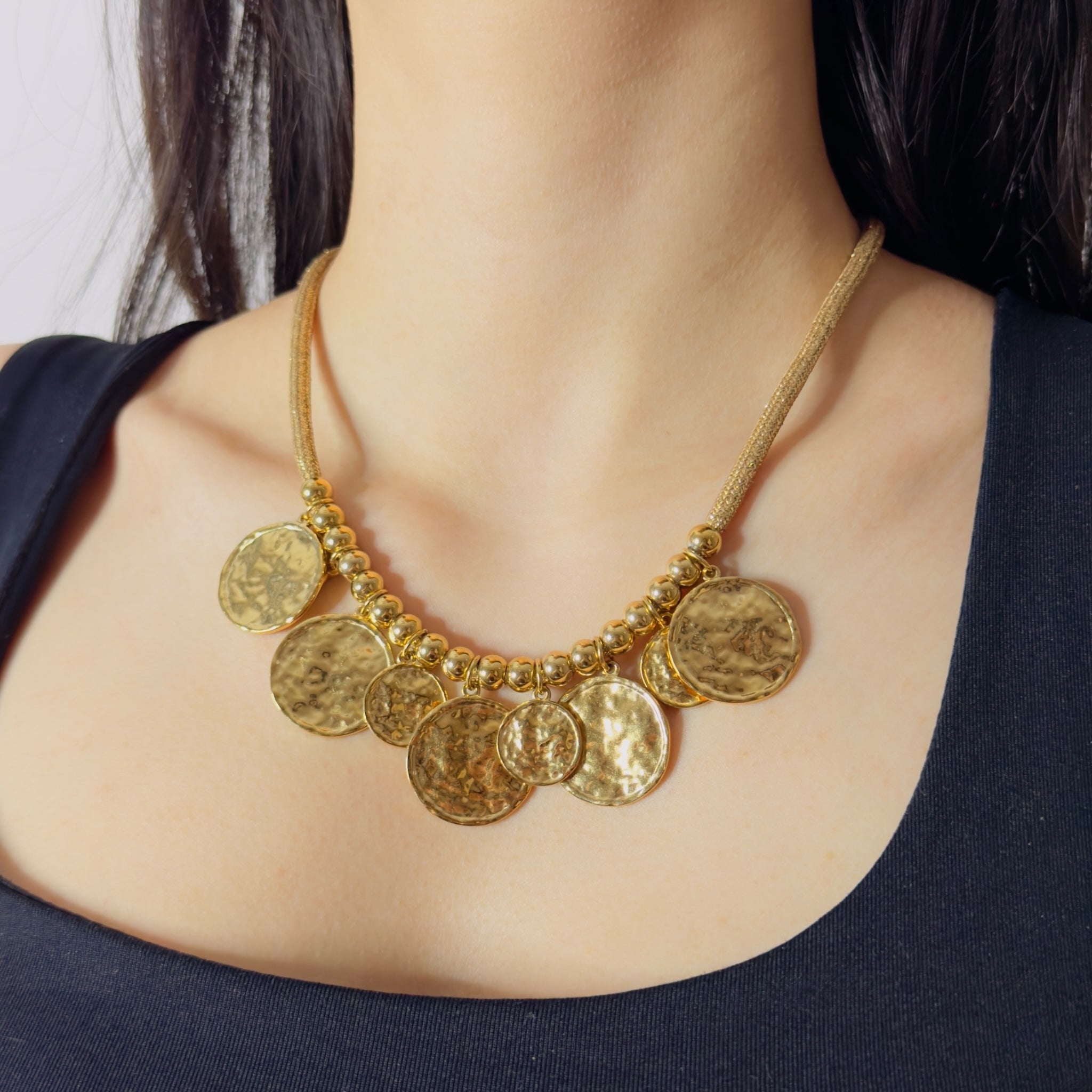 Coin touw ketting