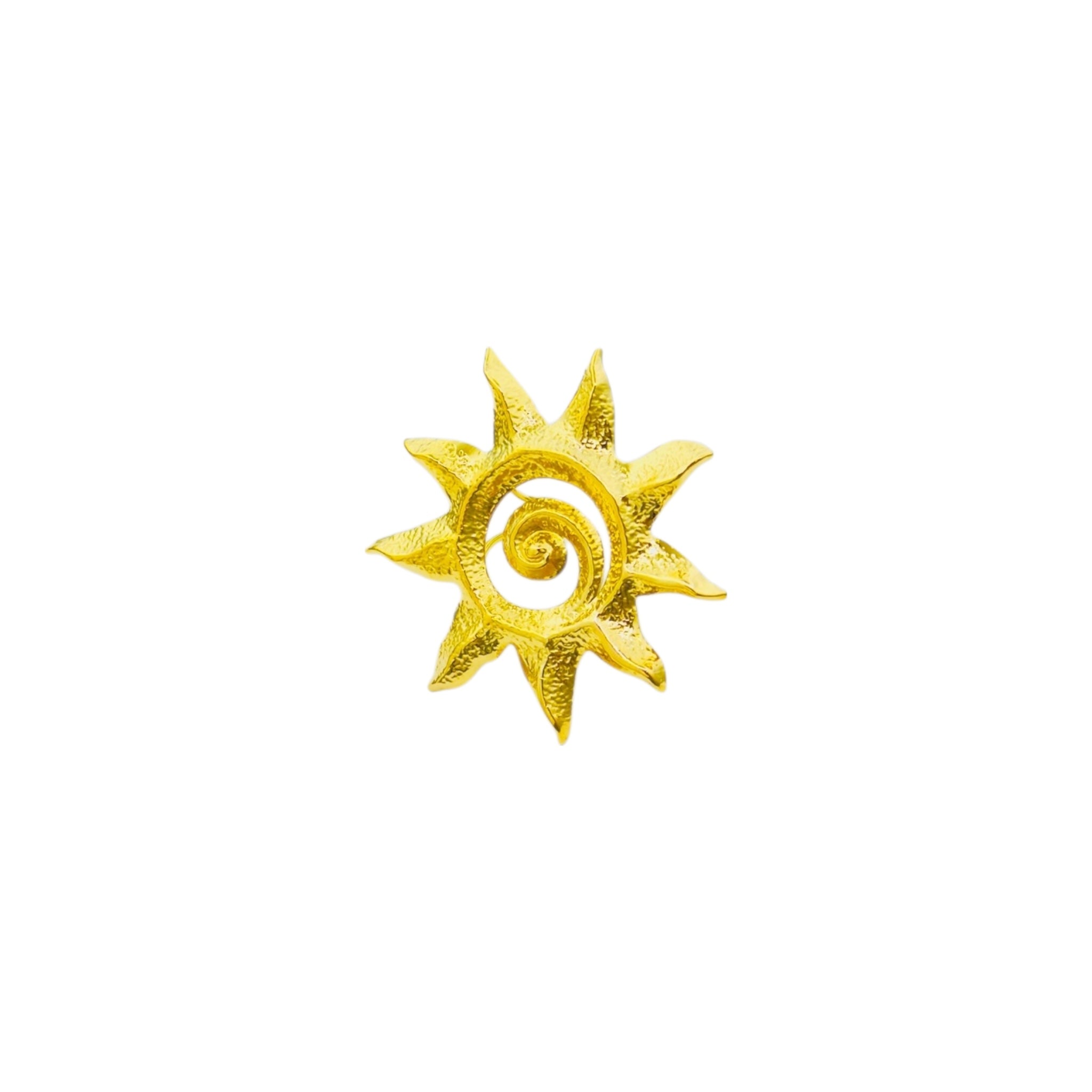 Statement sun flower ring
