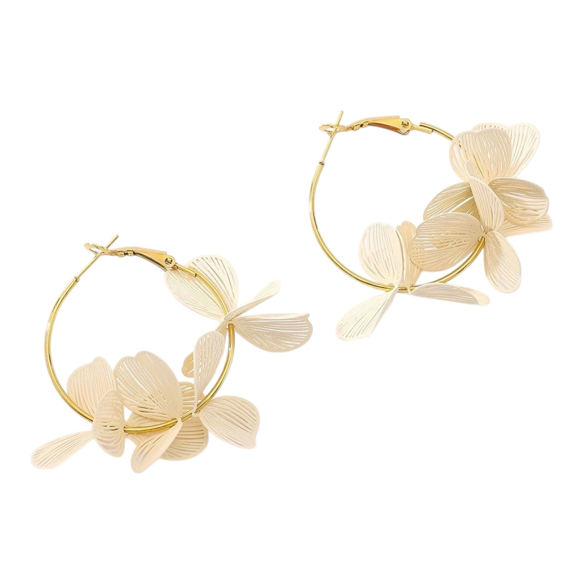 Happy flower statement earrings