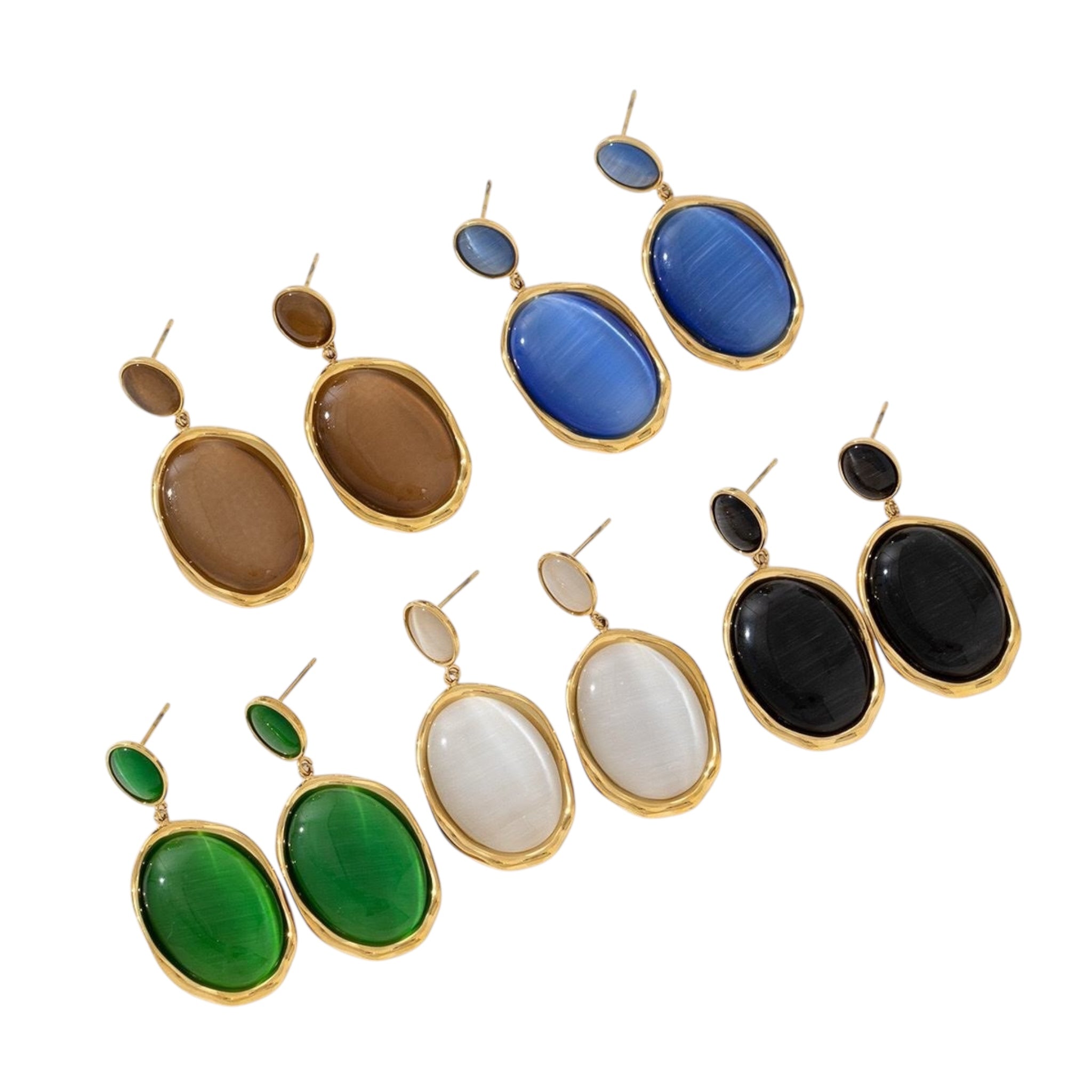 Glossy earrings