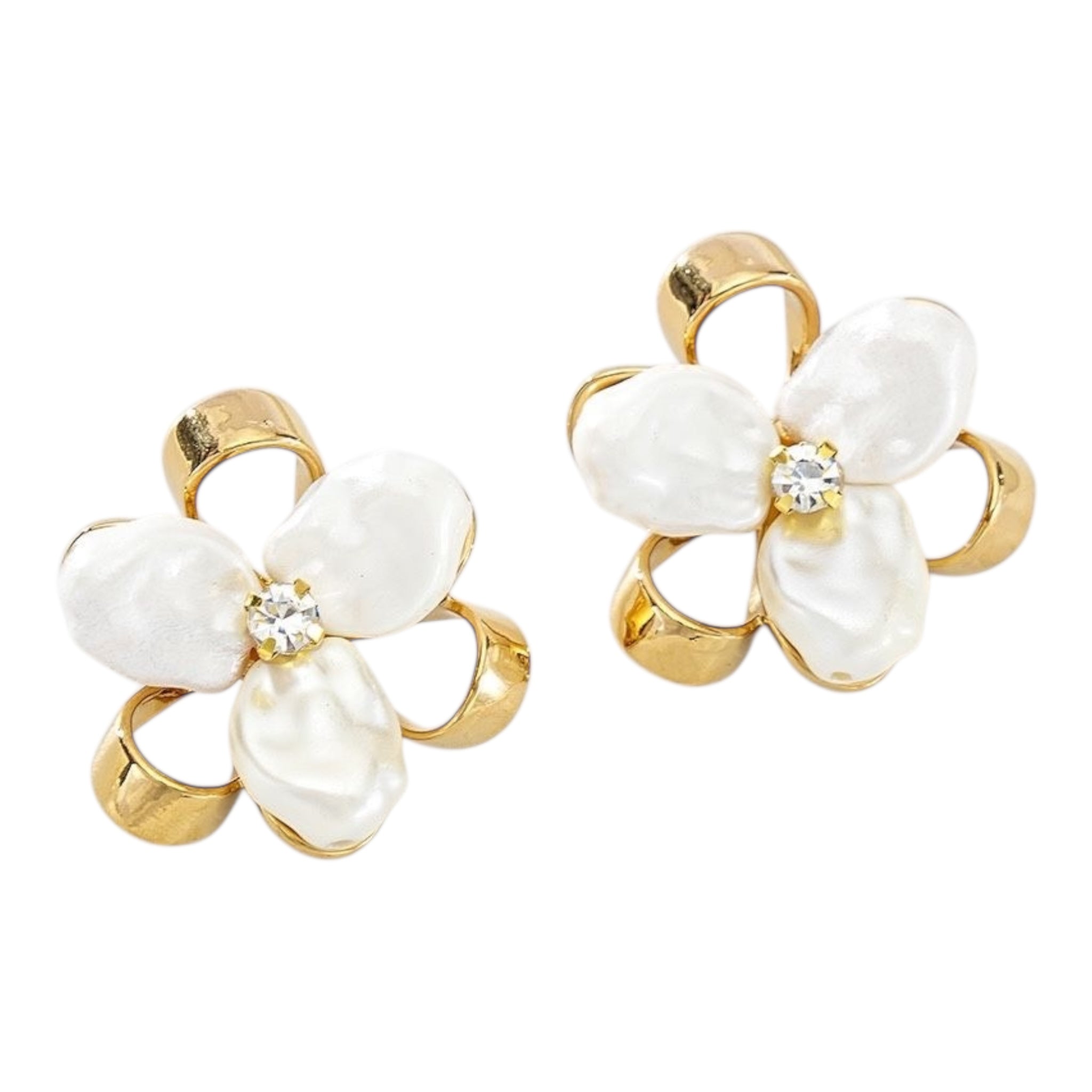 Wildflower statement earrings