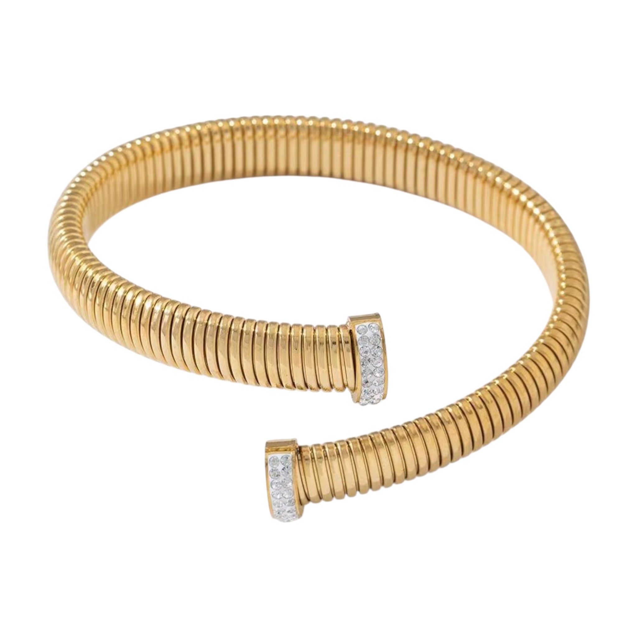 Strassy Snakey bangle