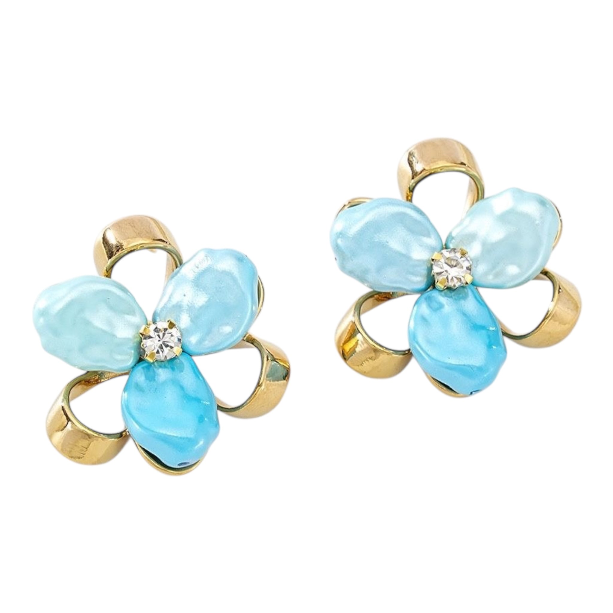 Wildflower statement earrings
