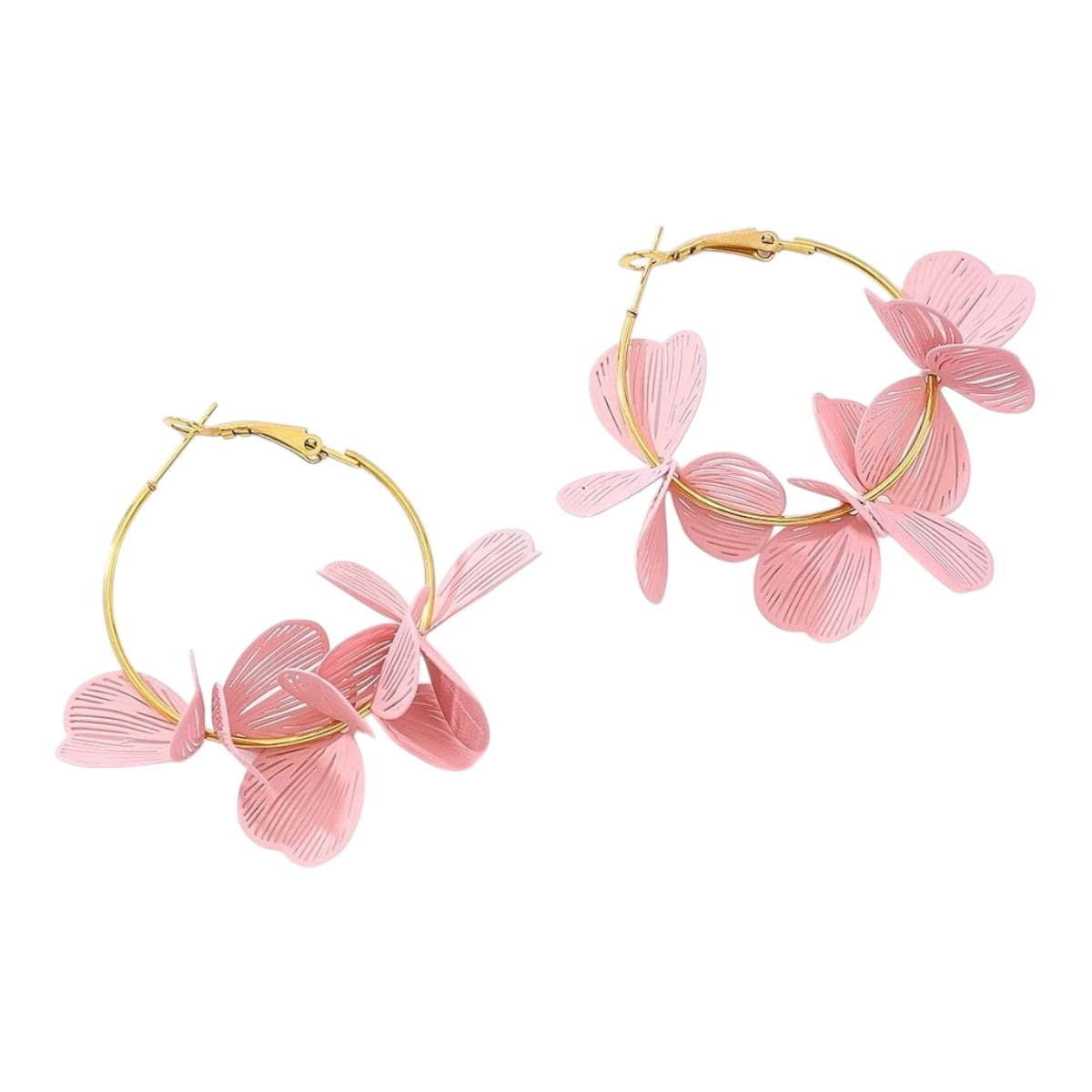 Happy flower statement earrings