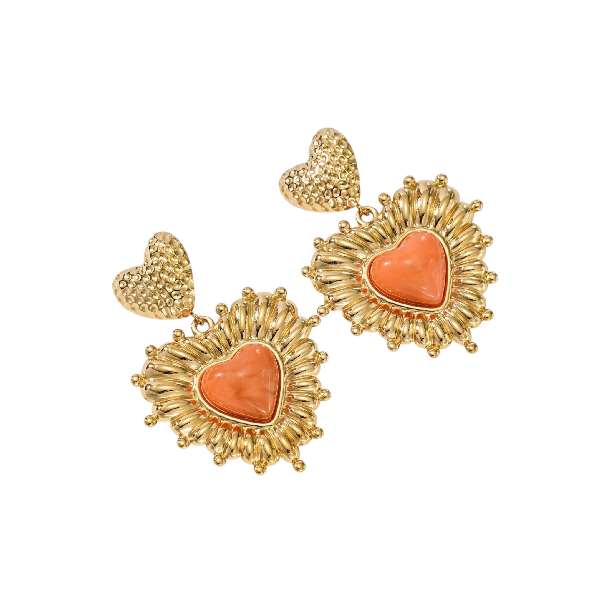Spark lover statement earrings