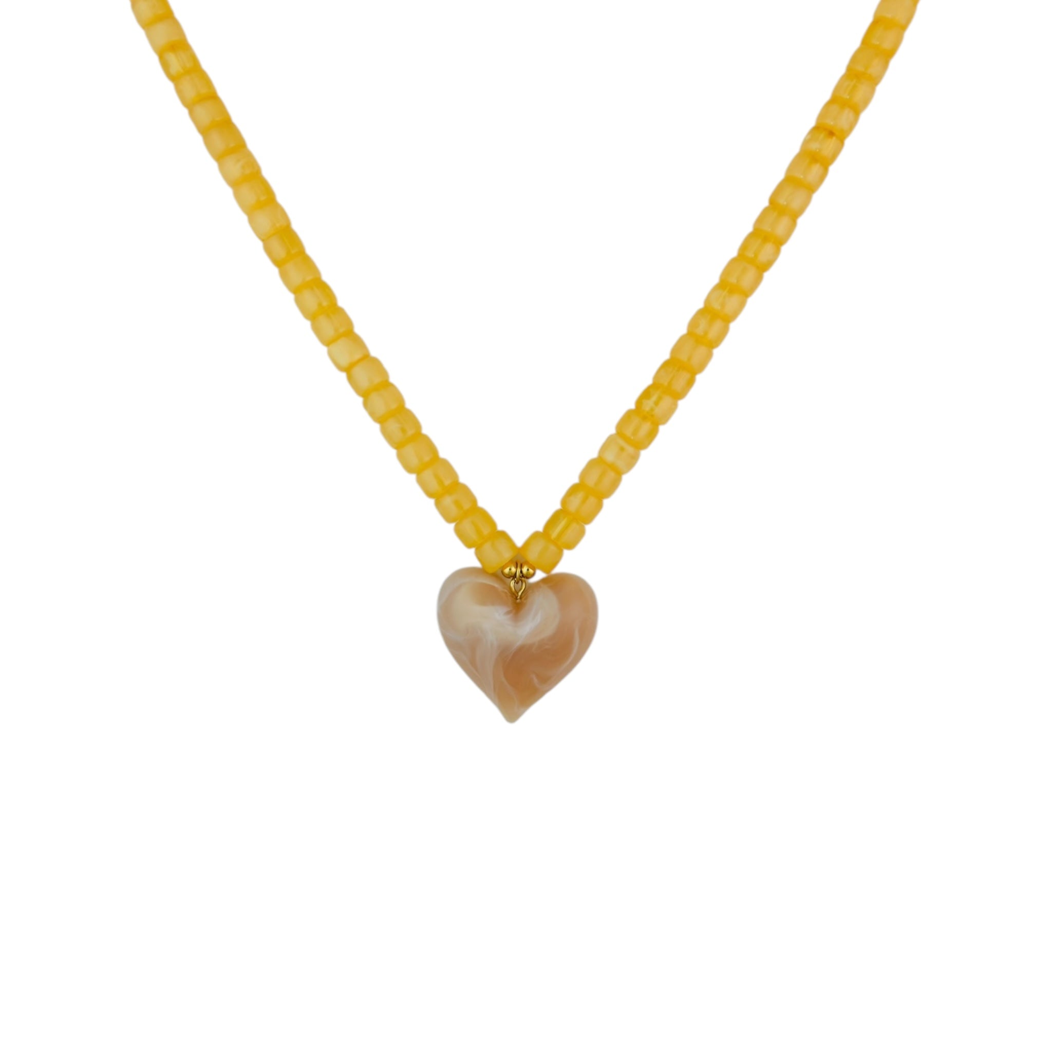 Golden love ketting