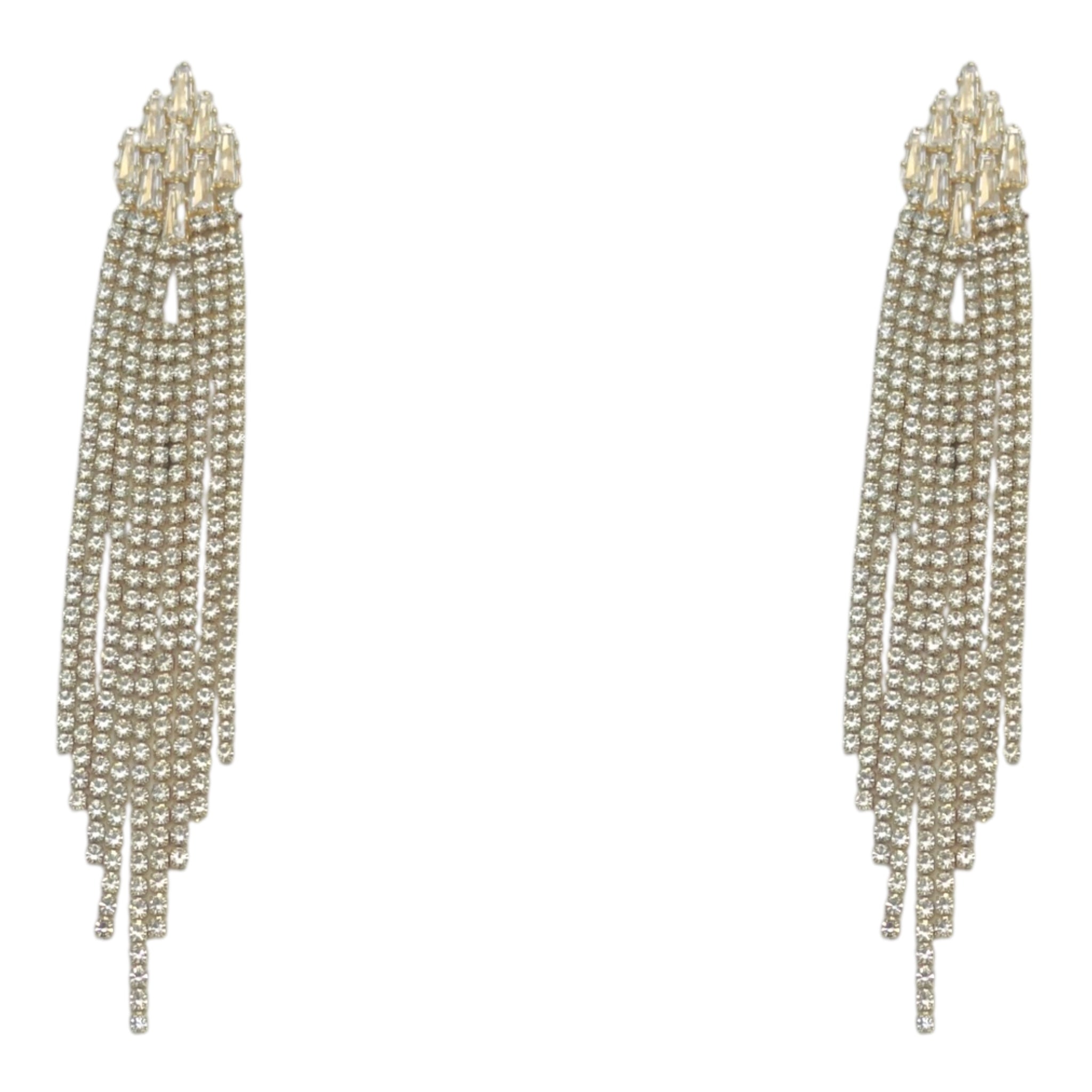 Raining METAL flower earrings