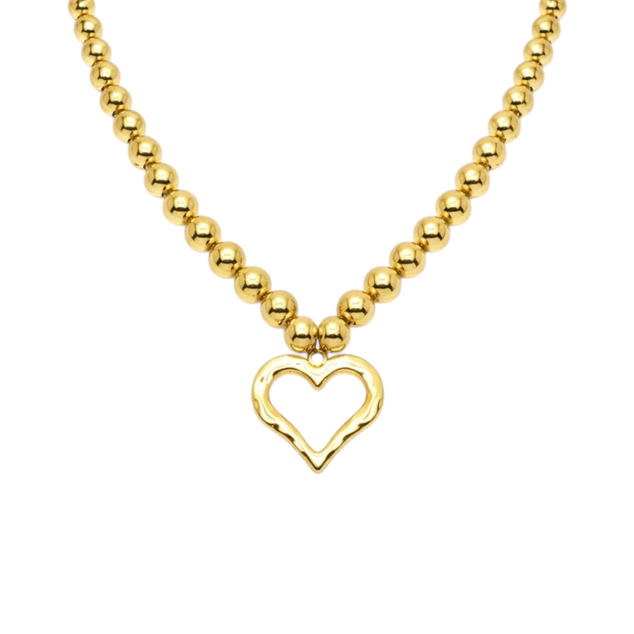 Hearts beads ketting